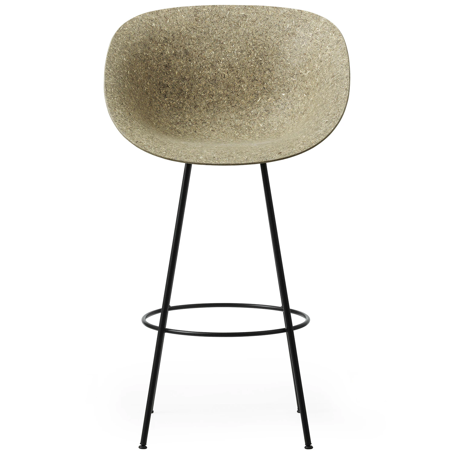 Normann Copenhagen Mat Barstol Karmstol 75 Cm Seaweed / - Barstolar Sj&ouml;gr&auml;s Svart
