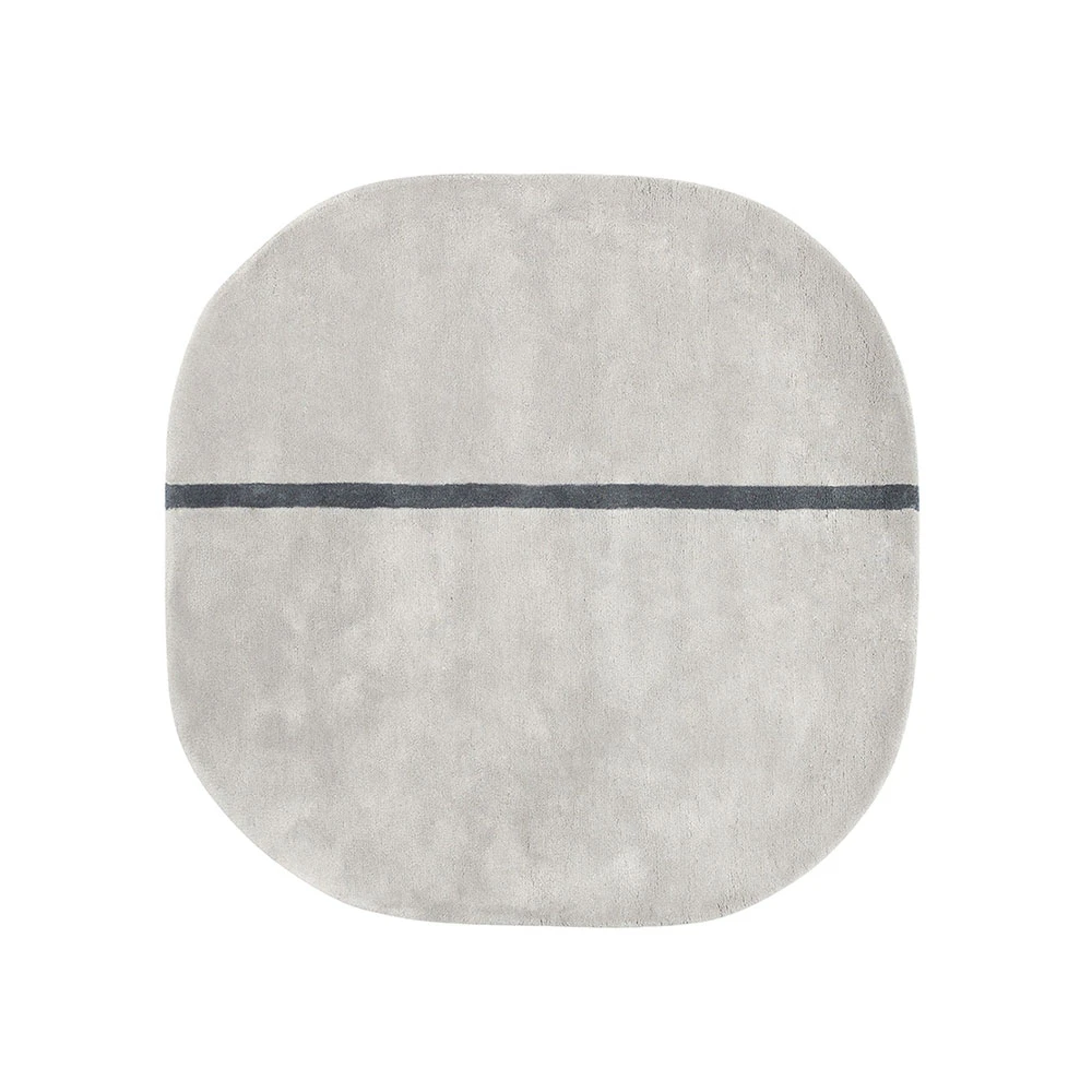Normann Copenhagen Oona Matta 140x140cm - Plastmattor Gr&aring;