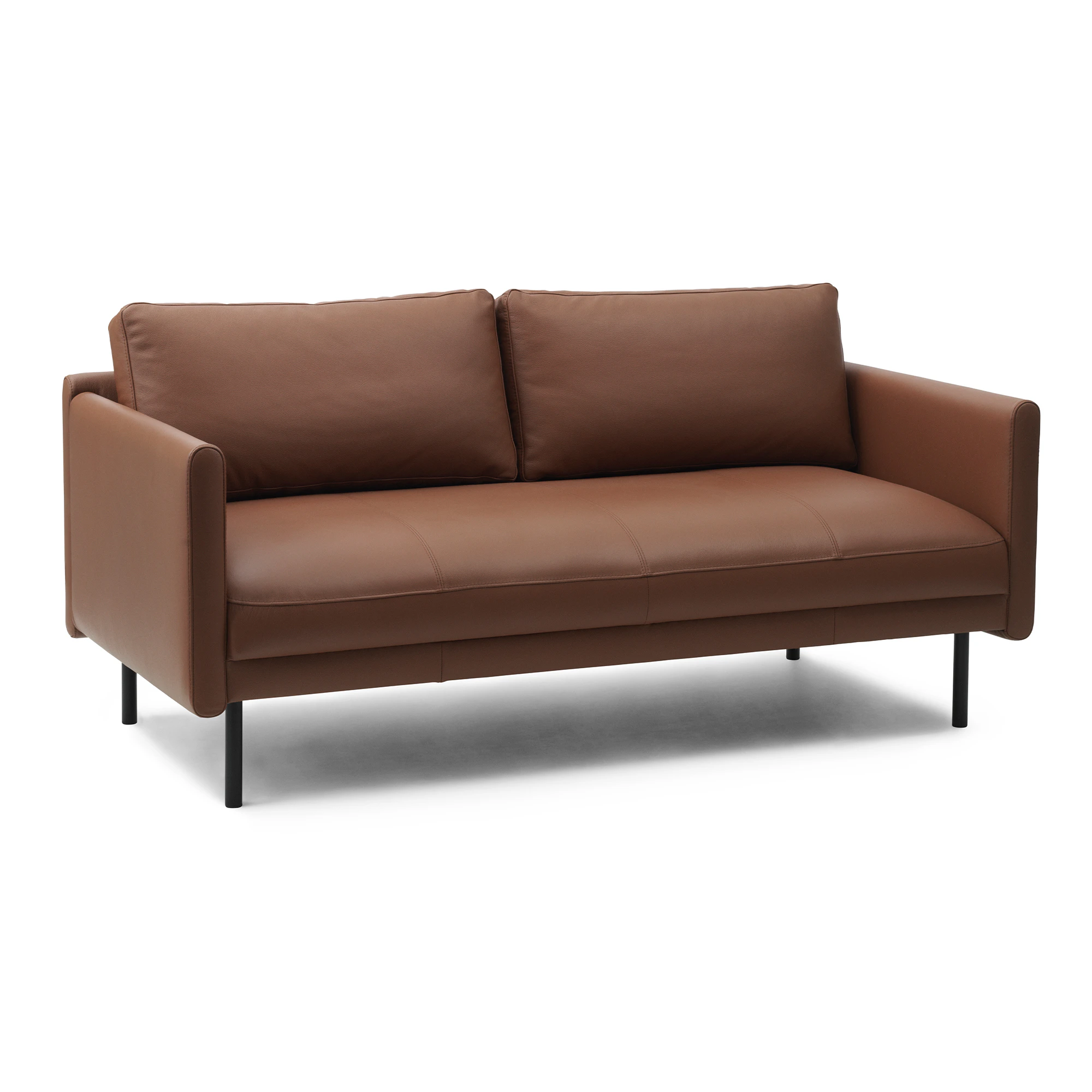 normann copenhagen rar 2-sitssoffa omaha - 2-sitssoffor läder leather cognac