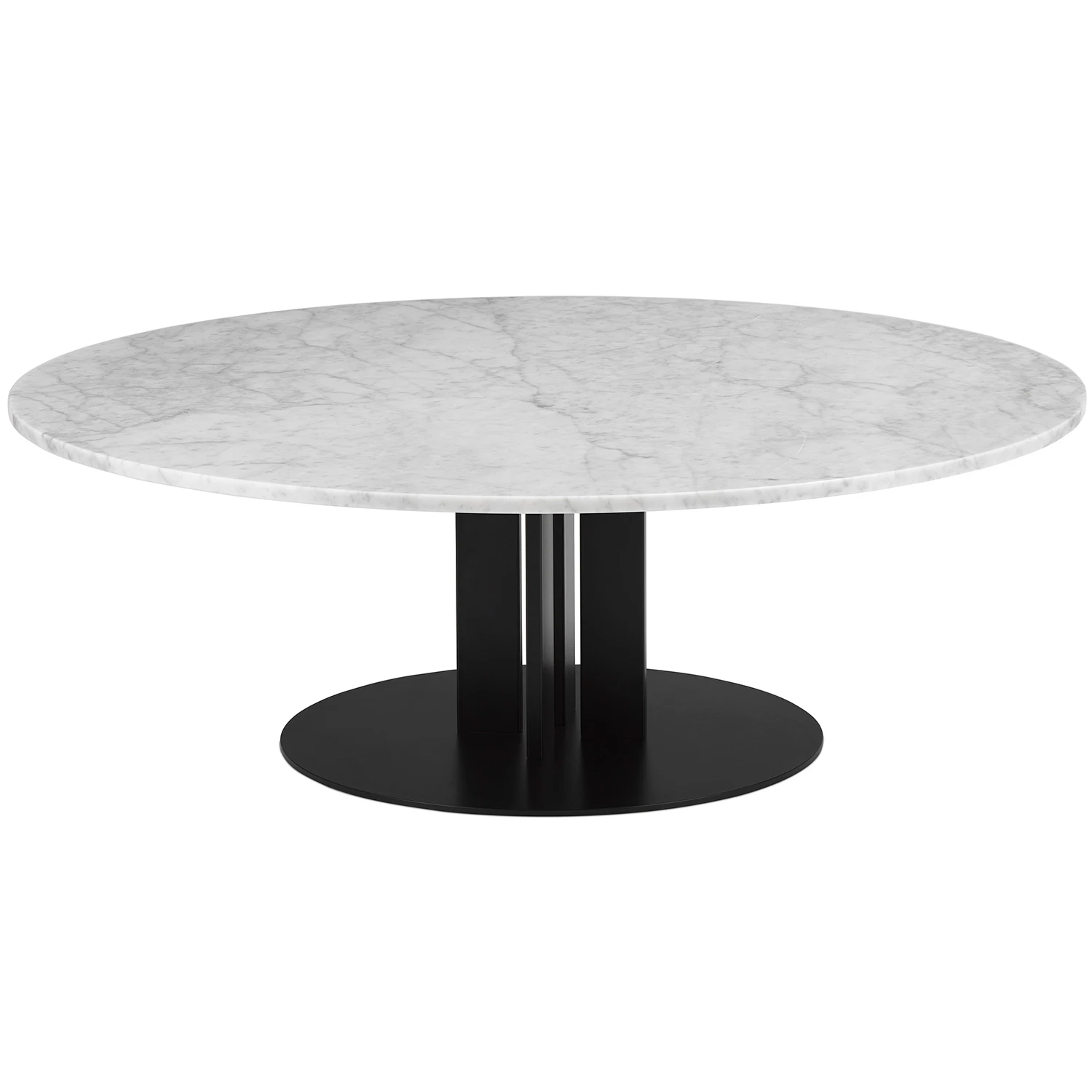 Normann Copenhagen Scala Soffbord &Oslash;110 Cm - Soffbord Marmor Vit