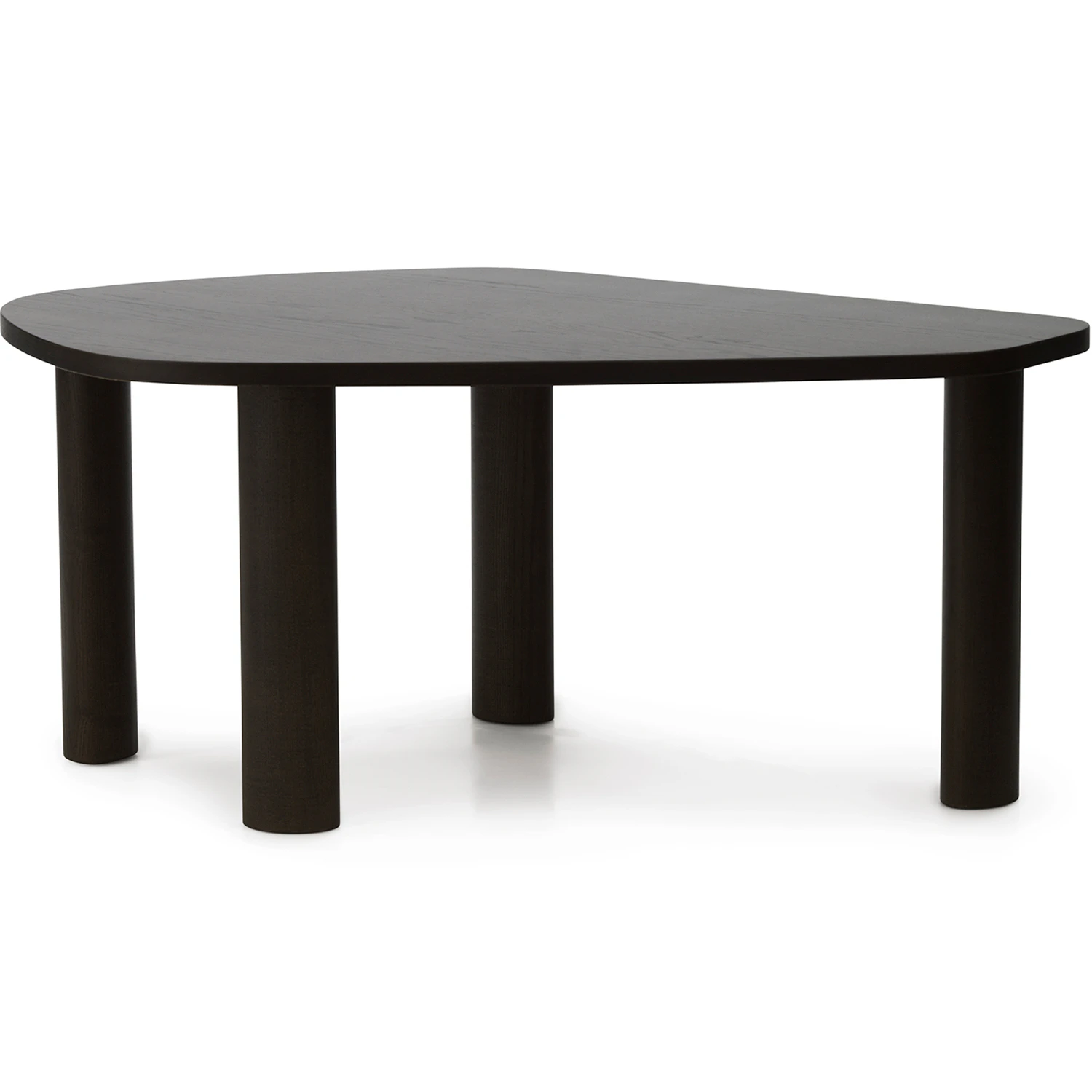 Normann Copenhagen Sculp Soffbord L M&ouml;rkbetsad - Soffbord Ask Brun