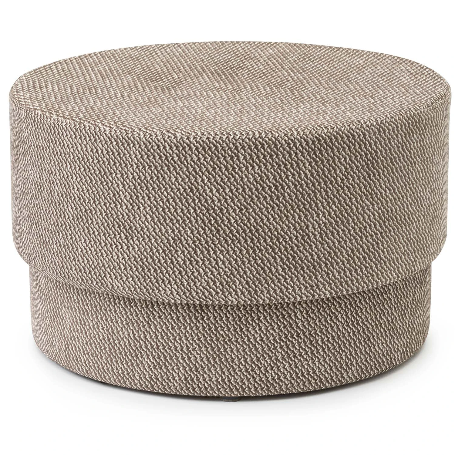 Normann Copenhagen Silo Sittpuff &Oslash;70 Cm - Sitts&auml;ckar & Sittpuffar Textil Dusty Brown