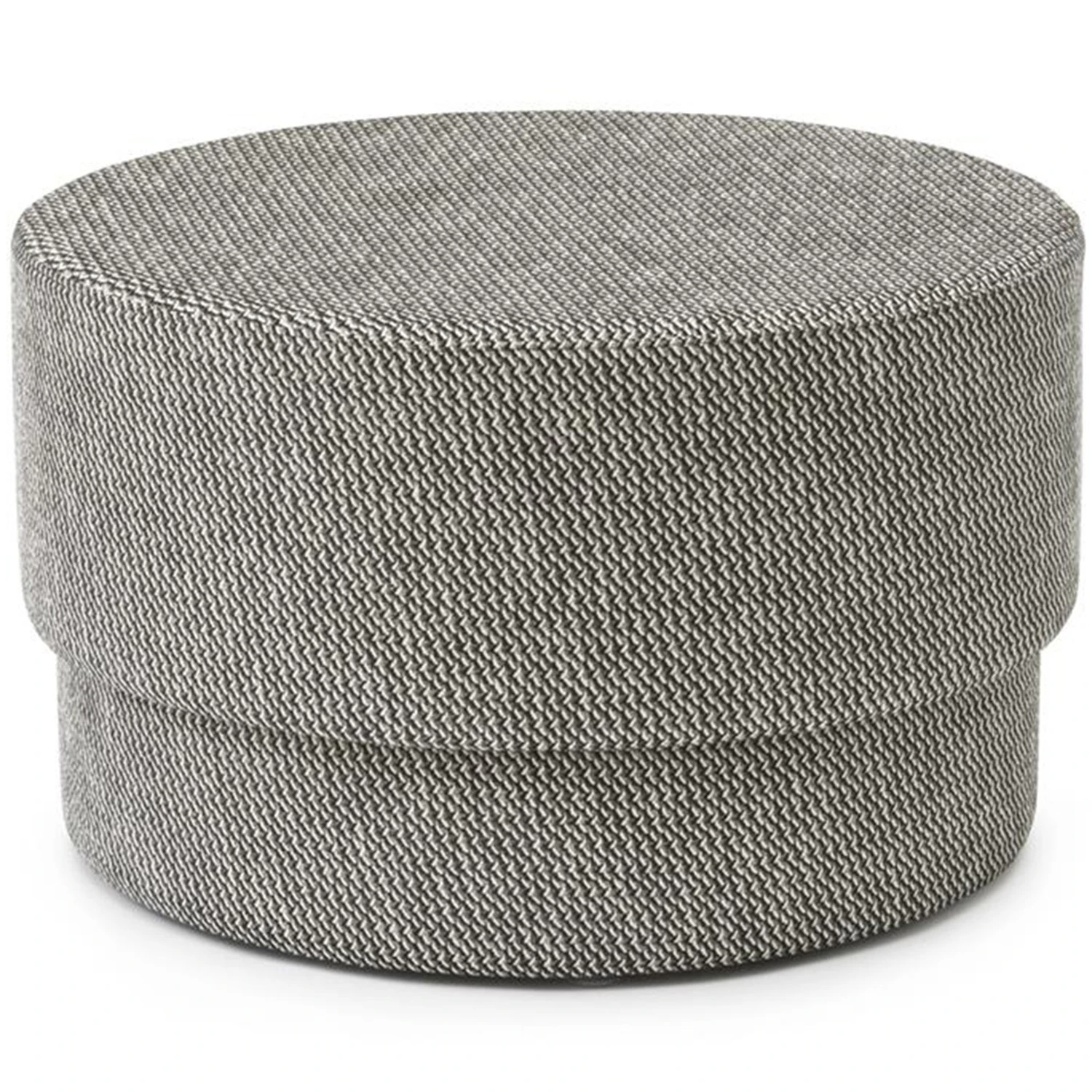Normann Copenhagen Silo Sittpuff &Oslash;70 Cm - Sitts&auml;ckar & Sittpuffar Textil Svart
