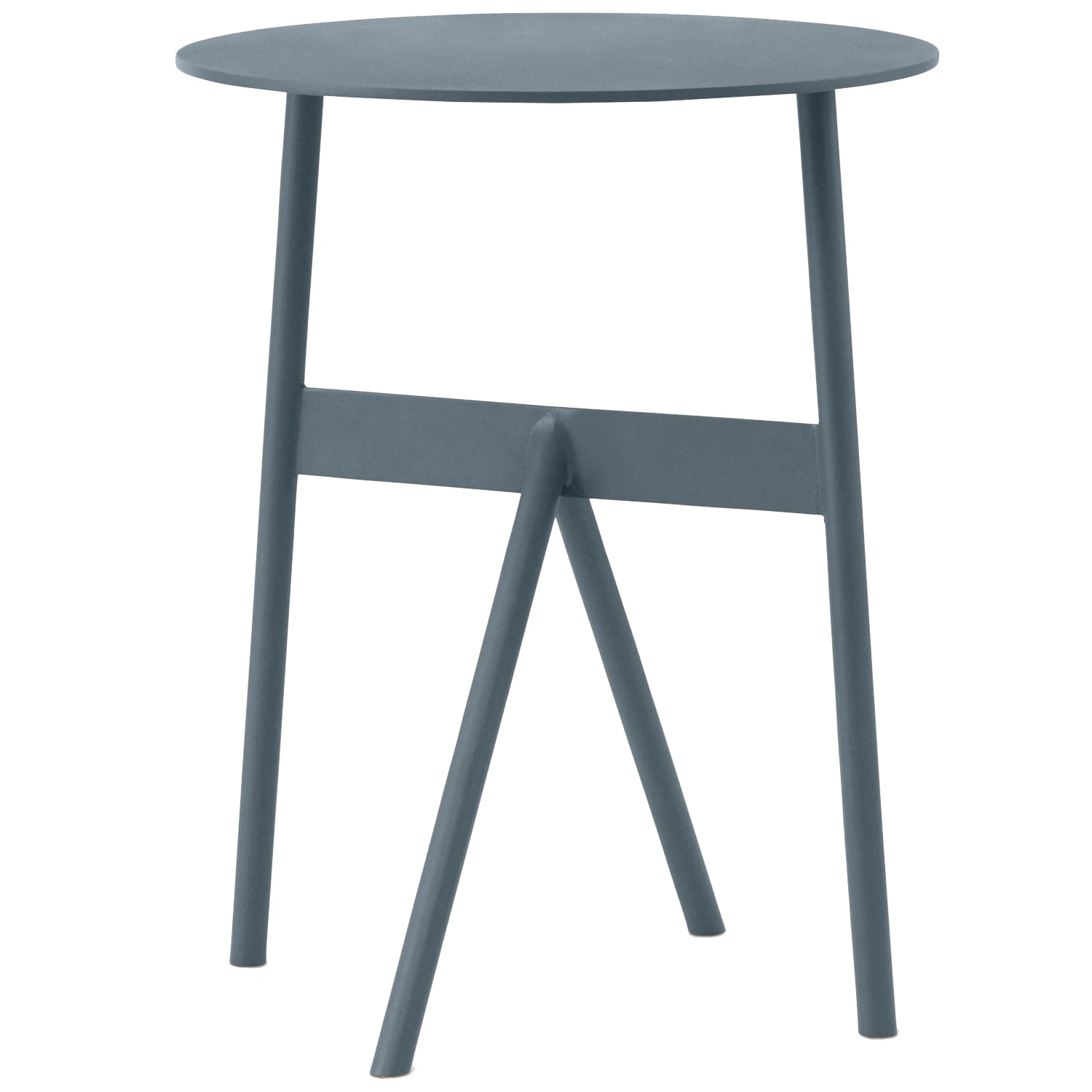 Normann Copenhagen Stock Sidobord - Sidobord & Avlastningsbord St&aring;l Bl&aring;