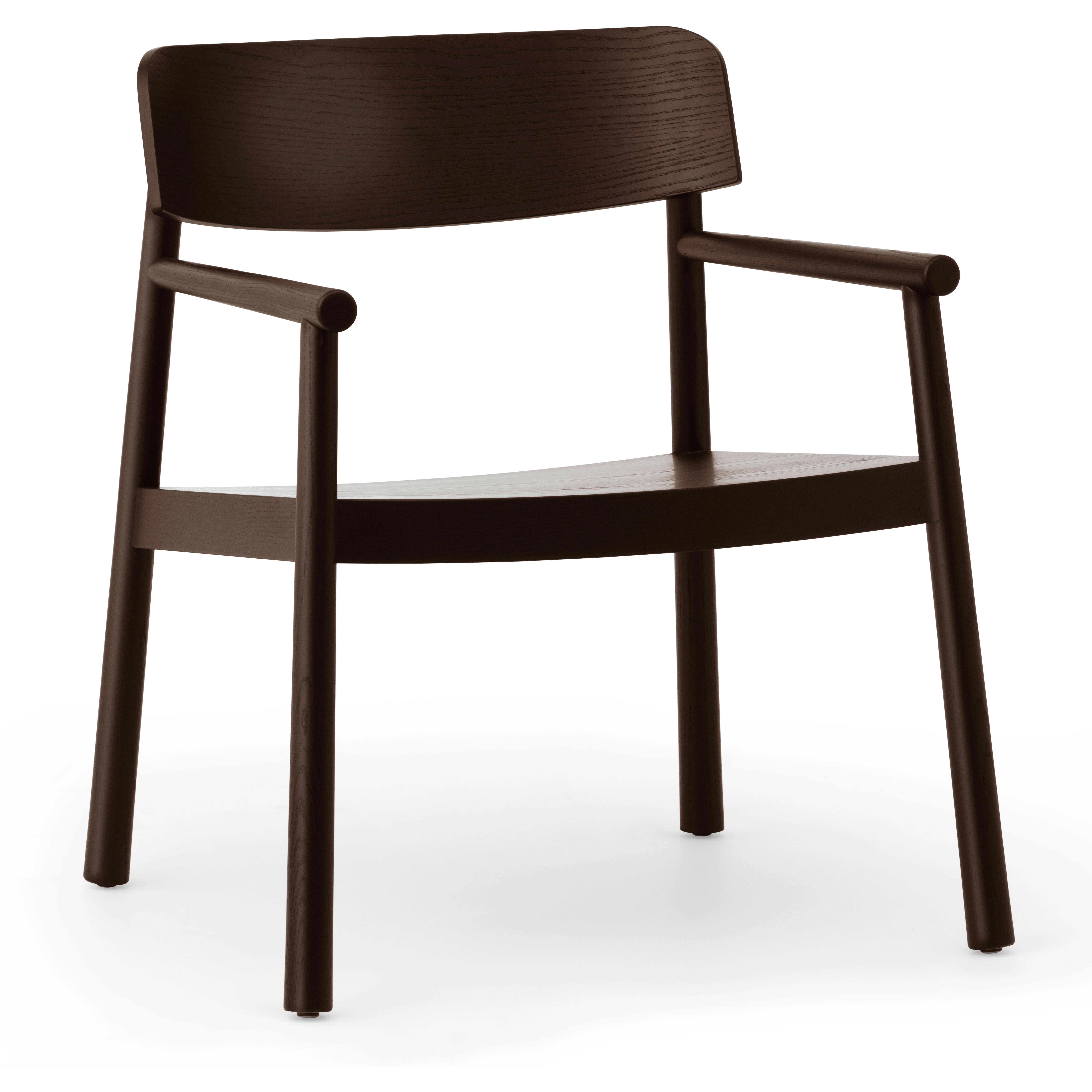 normann copenhagen timb fåtölj - ask brun