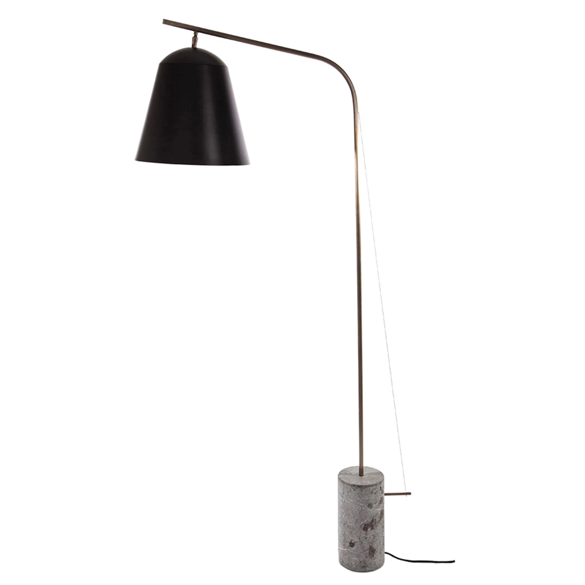 Norr11 Line Two Golvlampa - Golvlampor M&auml;ssing Svart