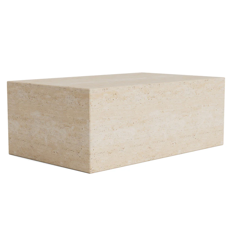 Cubism Soffbord 50x80 cm, Beige