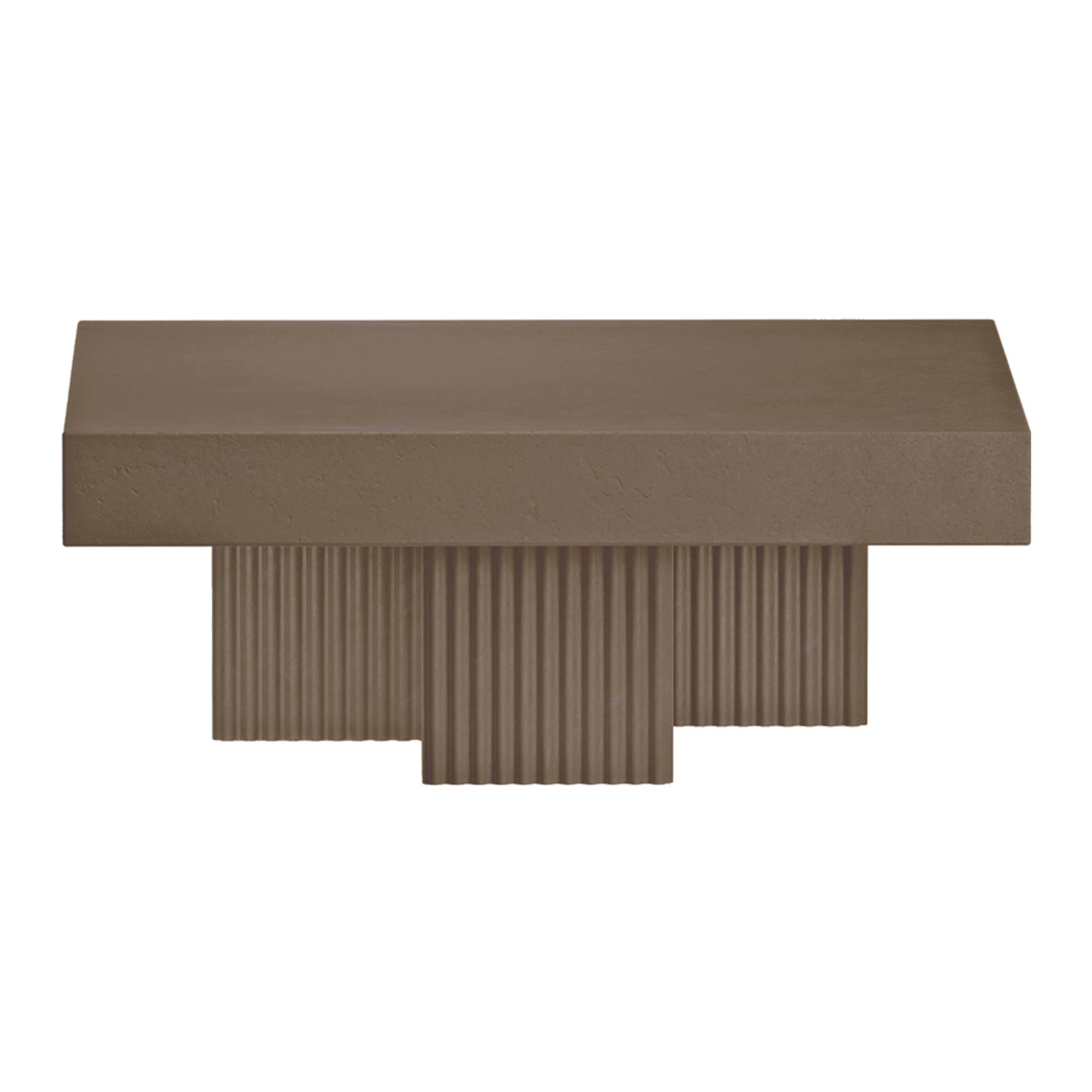 Norr11 Gear Soffbord 100x100 Cm - Soffbord Betong Clay