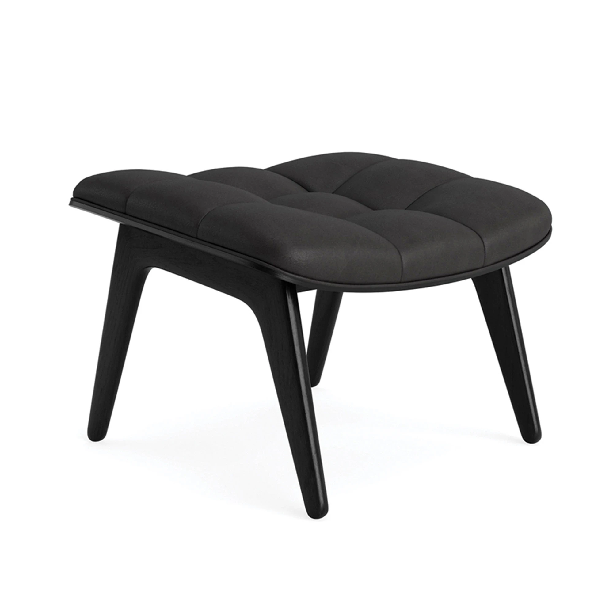 Norr11 Mammoth Fotpall - Fotpallar Massiv Ek Svart