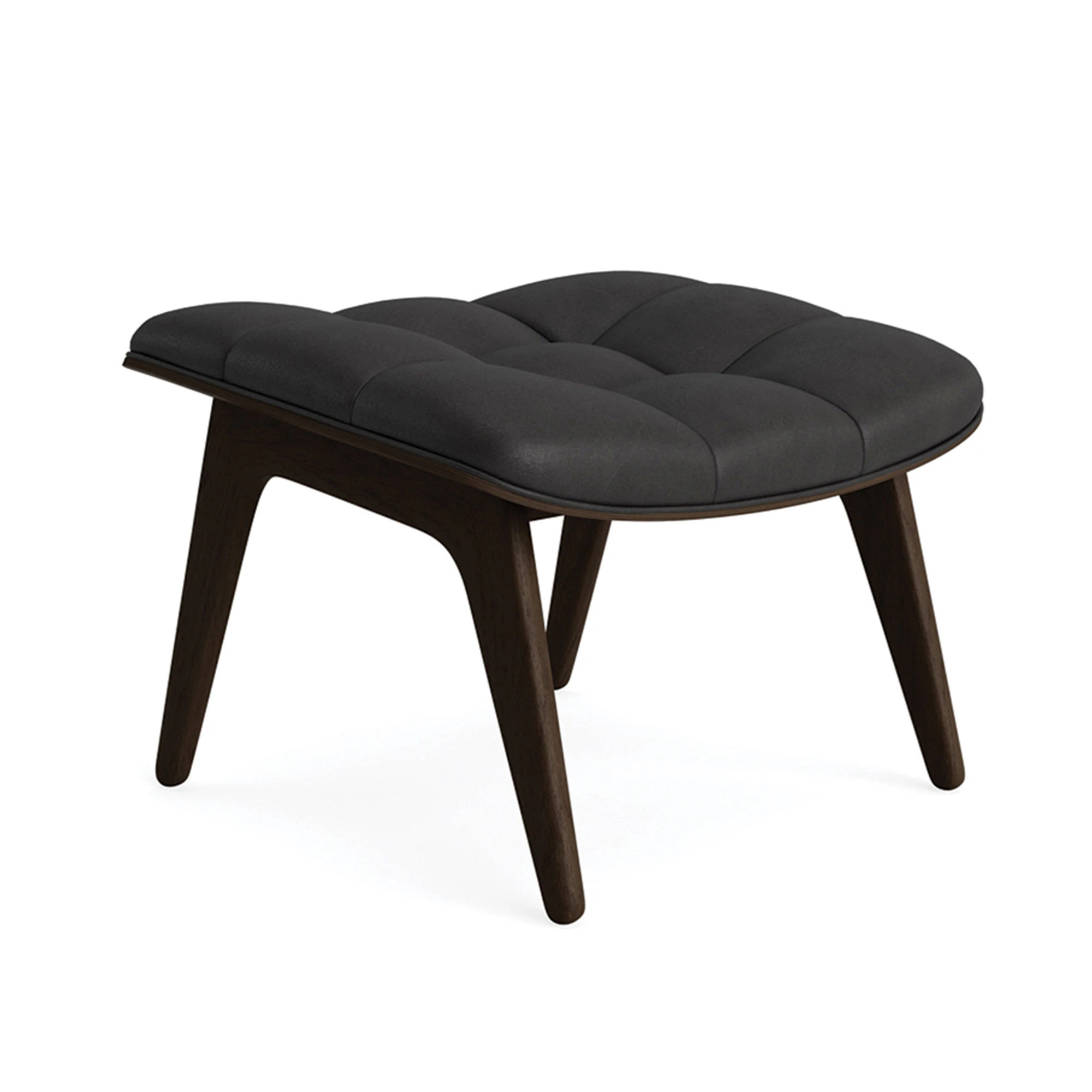 Norr11 Mammoth Fotpall - Fotpallar Massiv Ek Dark Smoke