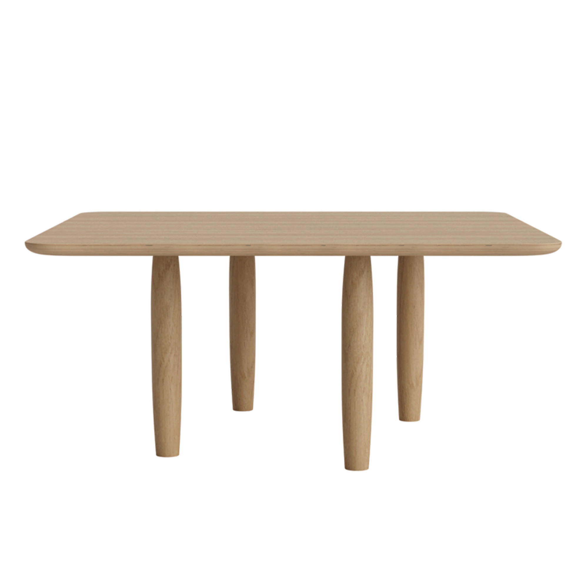 Norr11 Oku Soffbord 80x80 Cm - Soffbord Plywood Ek