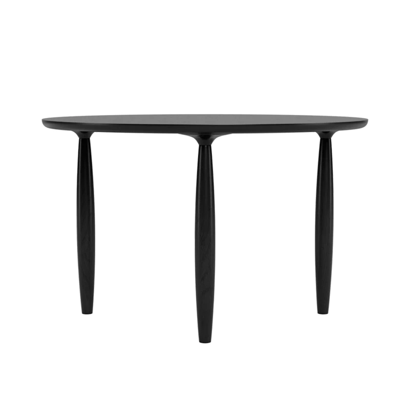 Oku Matbord Ø120 cm, Svart