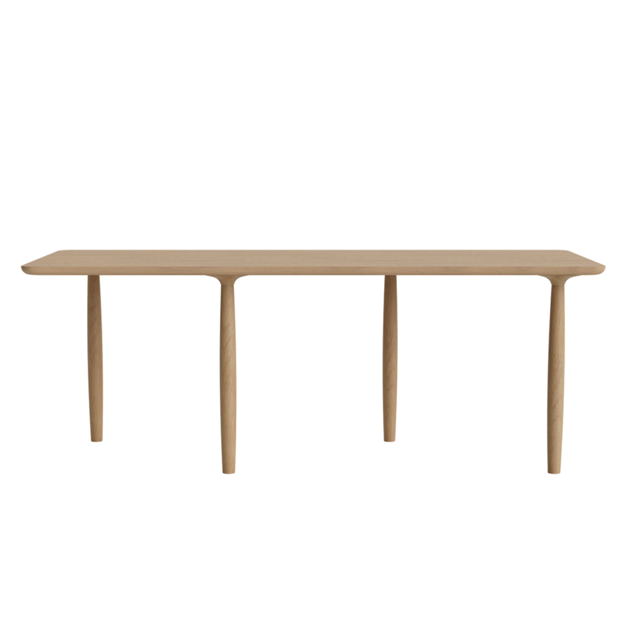 Norr11 Oku Matbord 95x200 Cm Natur - Matbord & Barbord Plywood Natural