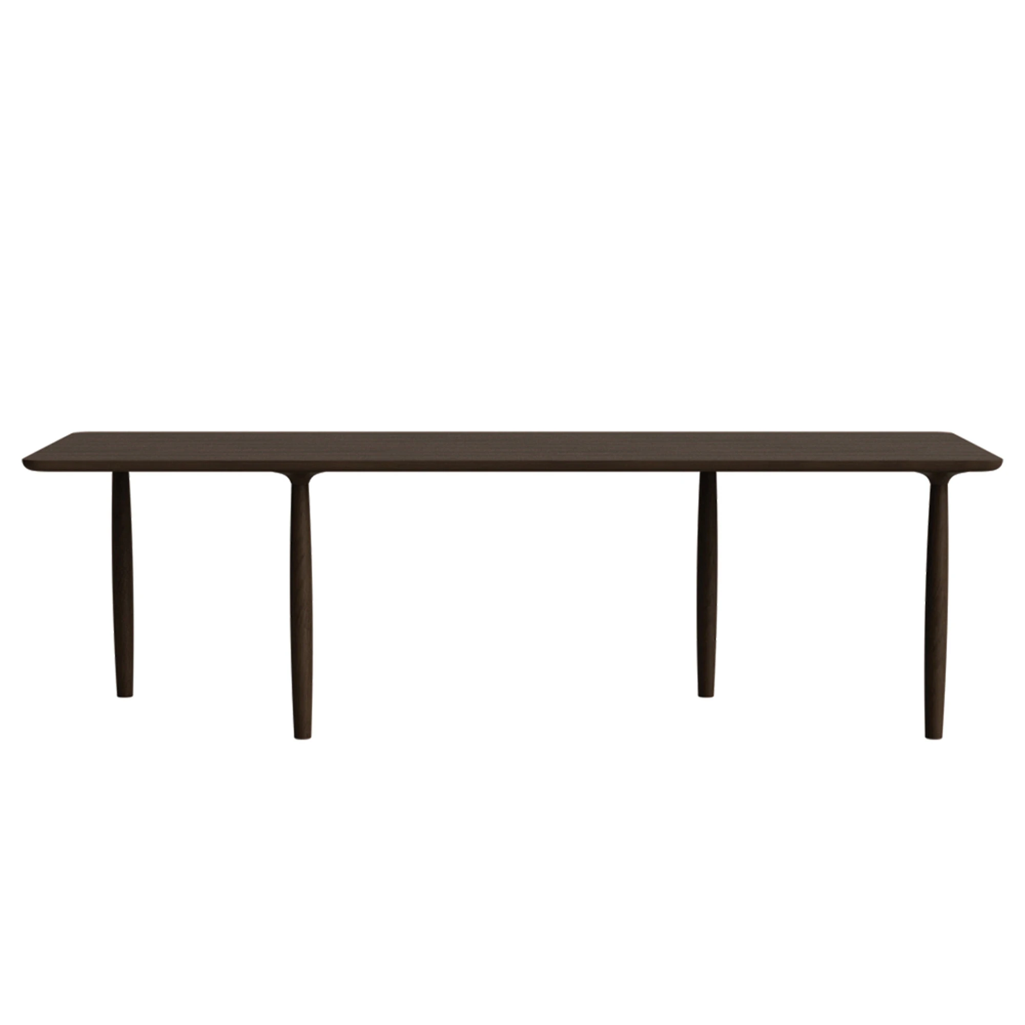 Norr11 Oku Matbord 95x250 Cm - Matbord & Barbord Plywood Dark Smoke