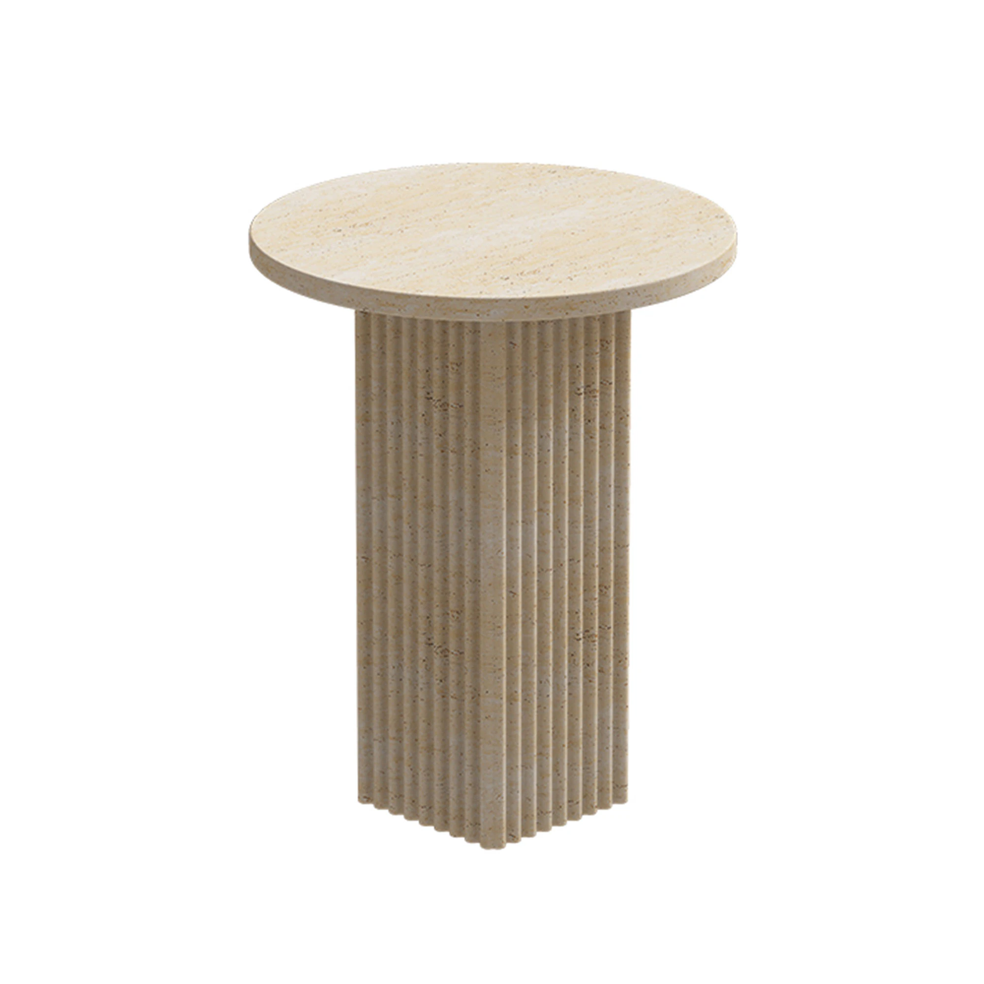 Norr11 Soho Sidobord - Sidobord & Avlastningsbord Travertin Travertine