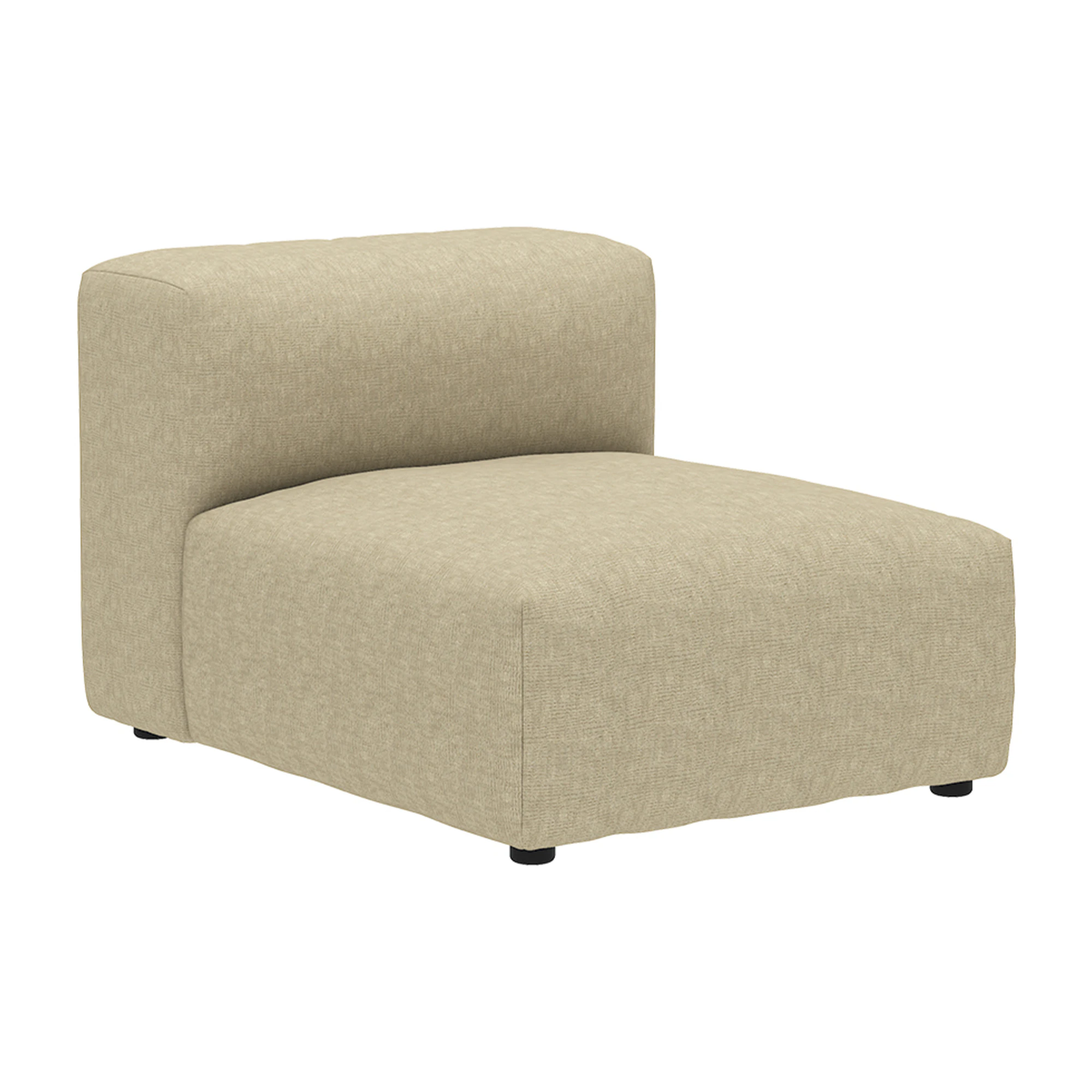 Norr11 Repos&eacute; Mittdel Lounge Medium - Modulsoffor Textil Mumble