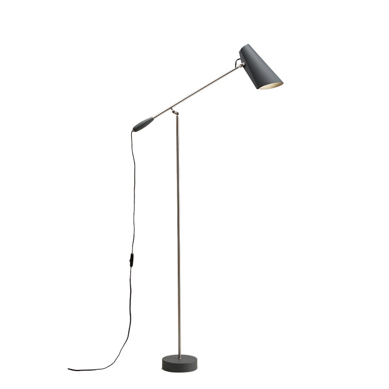 Birdy Golvlampa, Grey/Metallic