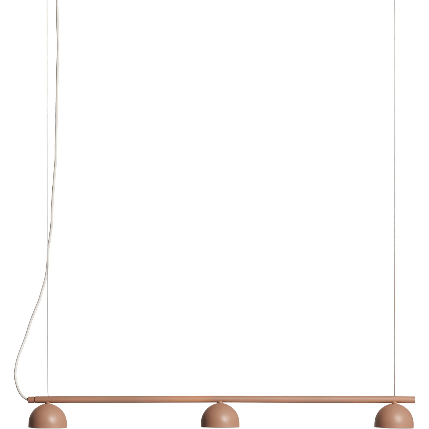 Northern Blush Rail 3 Pendel - Pendellampor Stål Varm Beige