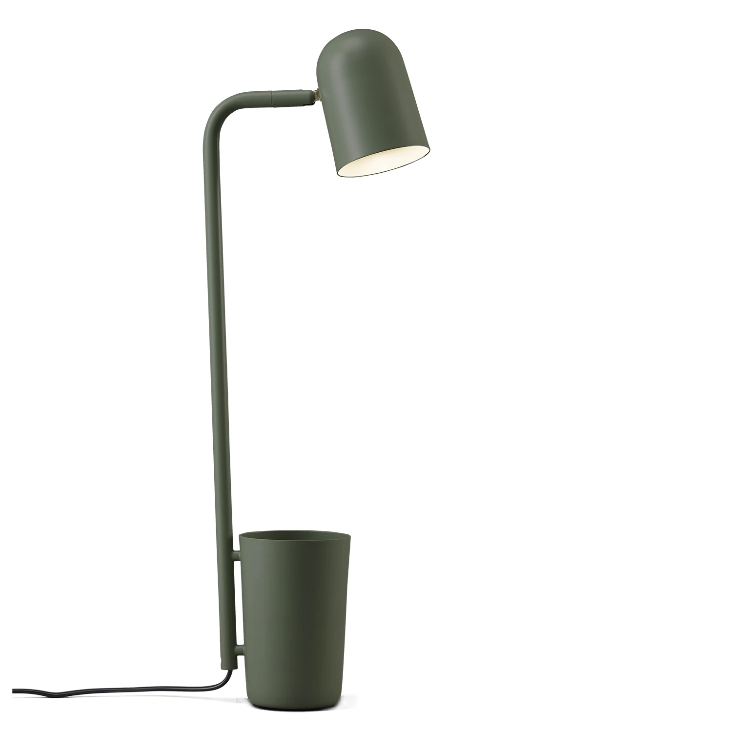 Northern Buddy Bordslampa - Bordslampor St&aring;l M&ouml;rkgr&ouml;n