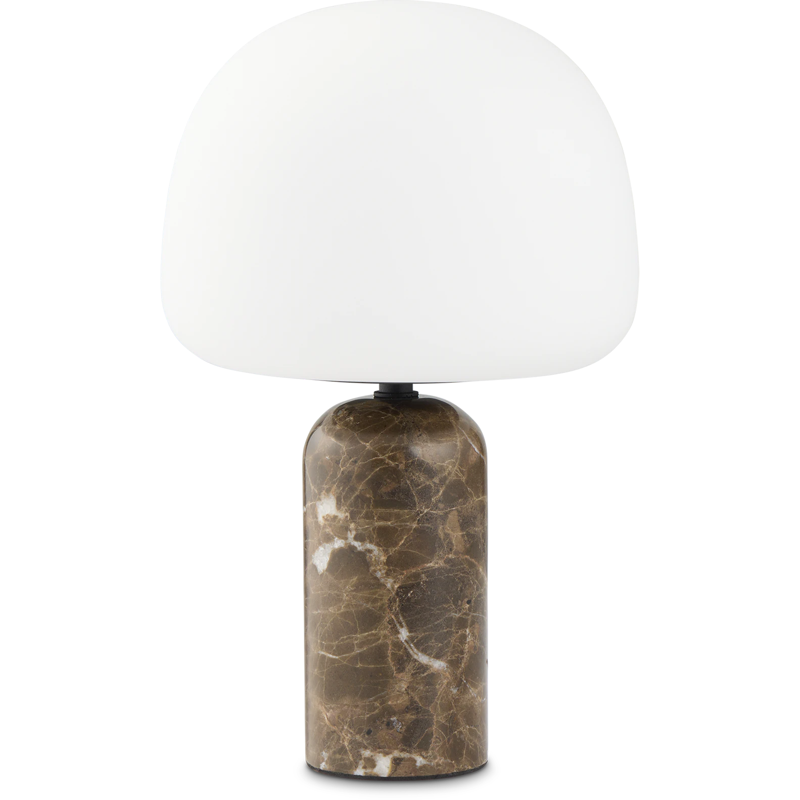 Northern Kin Bordslampa Marmor 33 Cm - Bordslampor Glas Brun