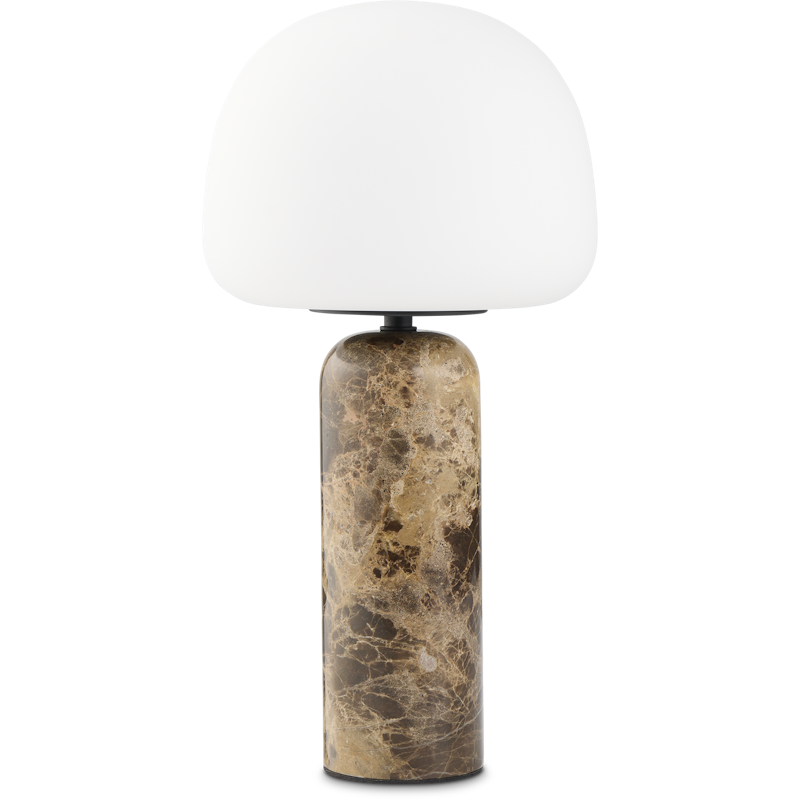 Kin Bordslampa Brun Marmor 40 cm