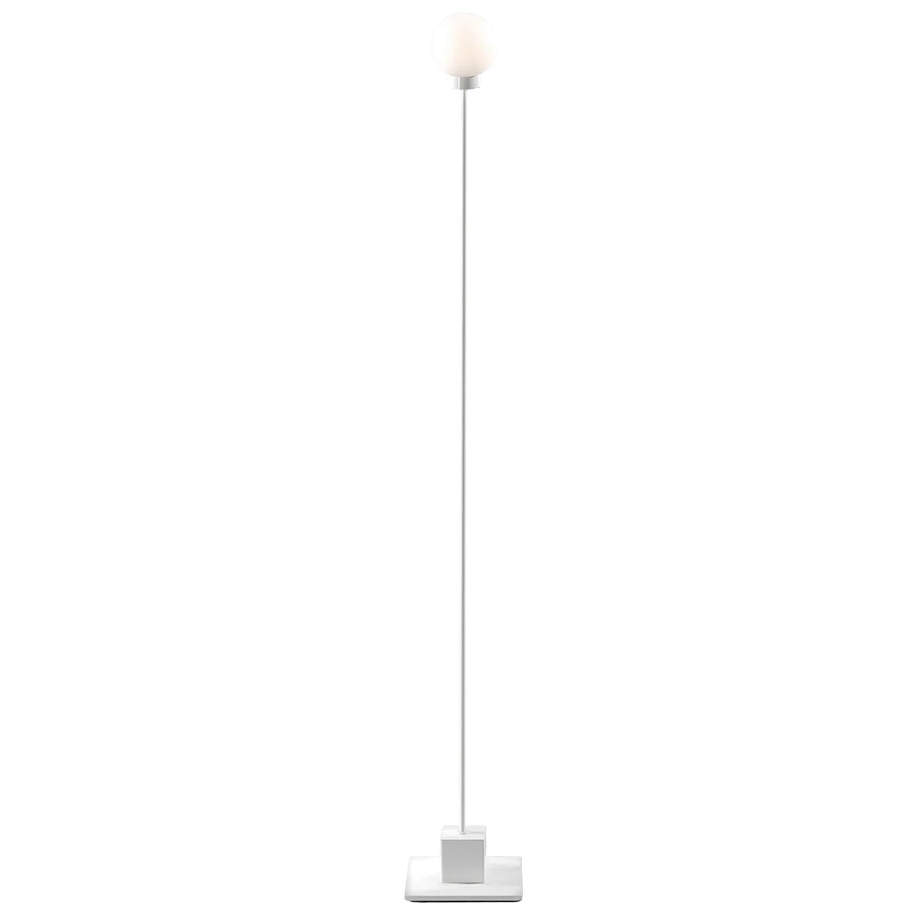 Northern Snowball Golvlampa White - Golvlampor Munbl&aring;st Glas Vit