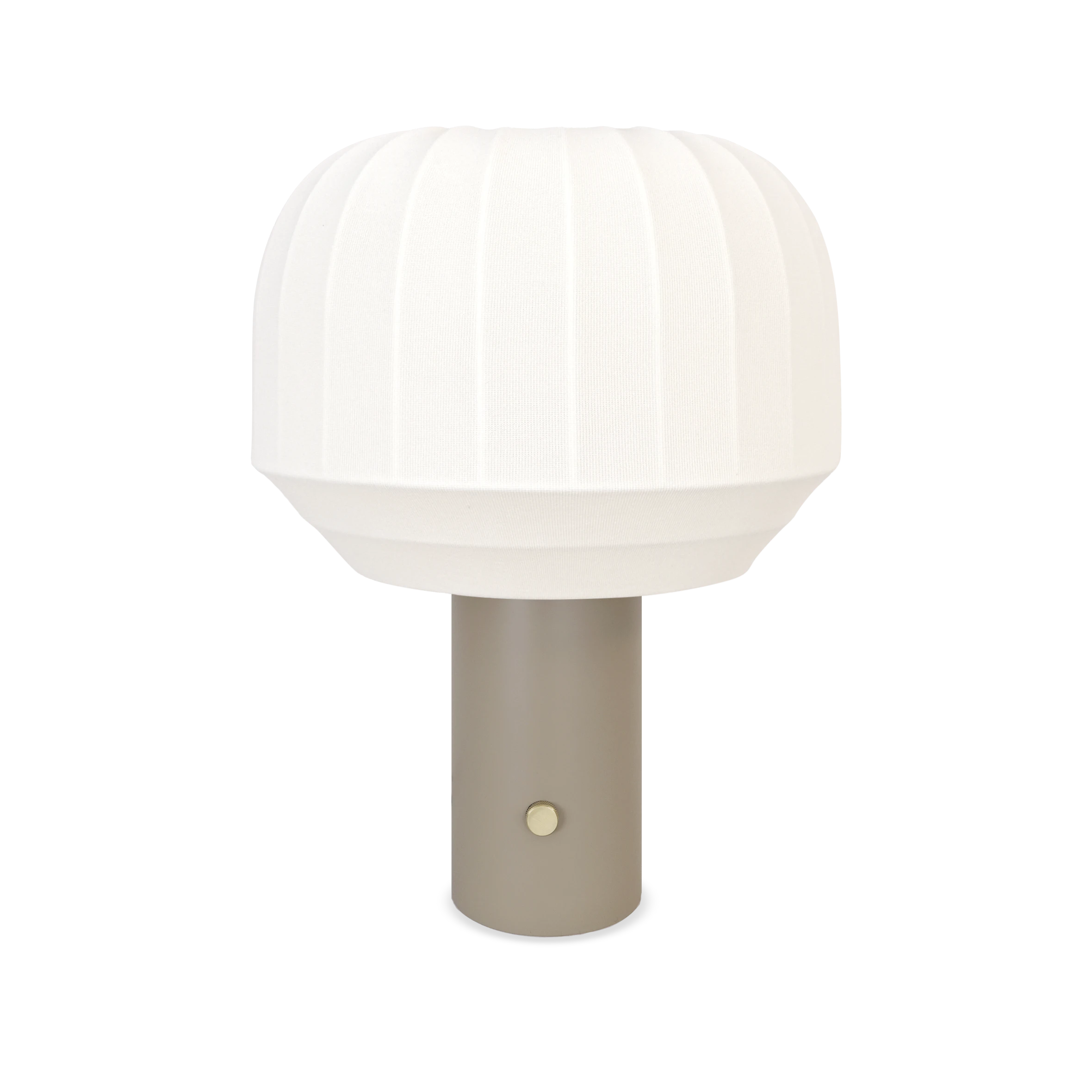 Northern Tradition Bordslampa Grey Beige/vit - Bordslampor Koppar Off-White