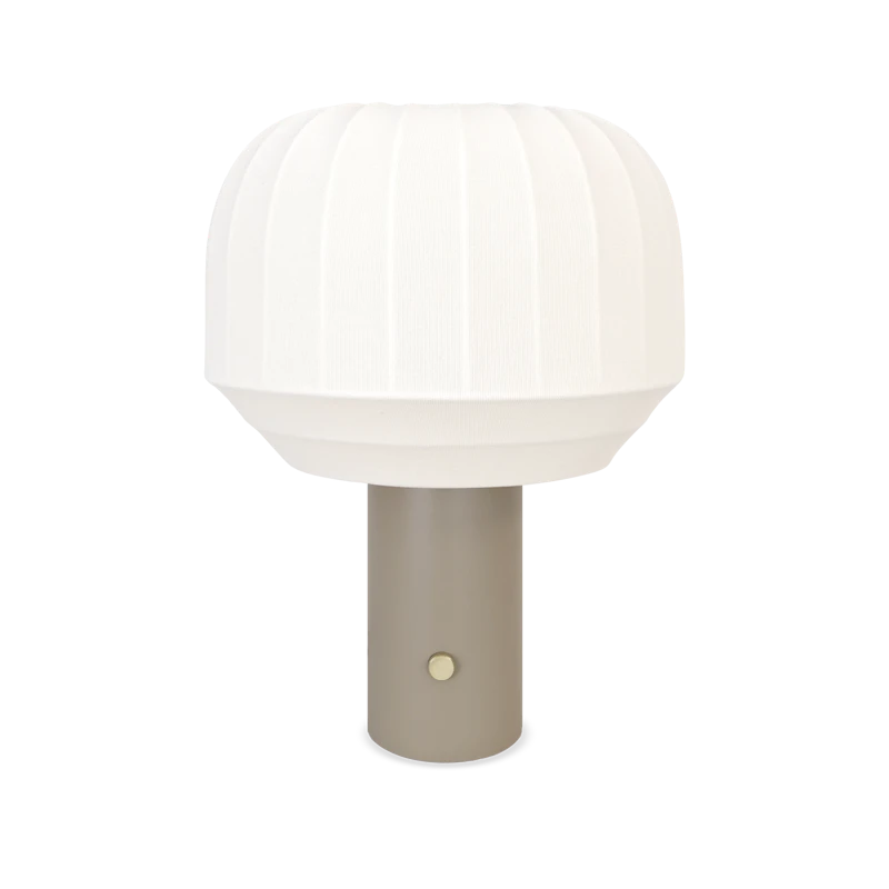 Tradition Bordslampa Grey Beige/Vit