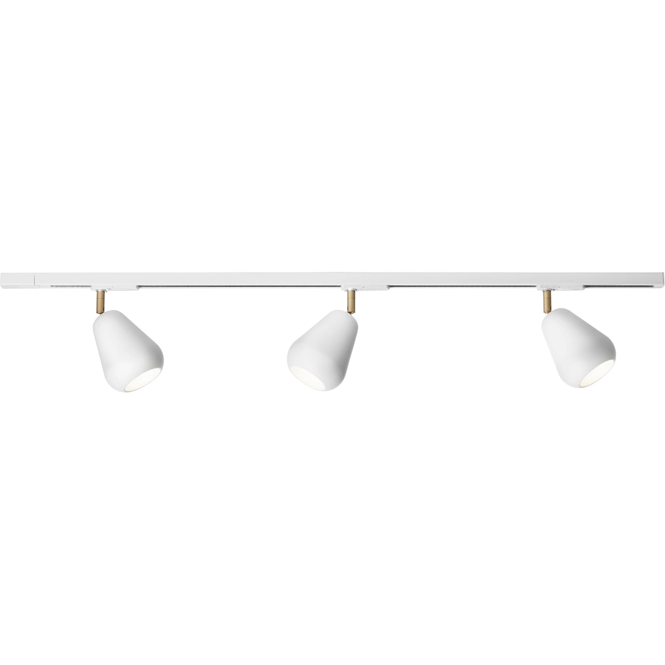 Nuura Anoli Spot Track 3 Spotlight / Nordic Gold - Spotlights Metall Vit