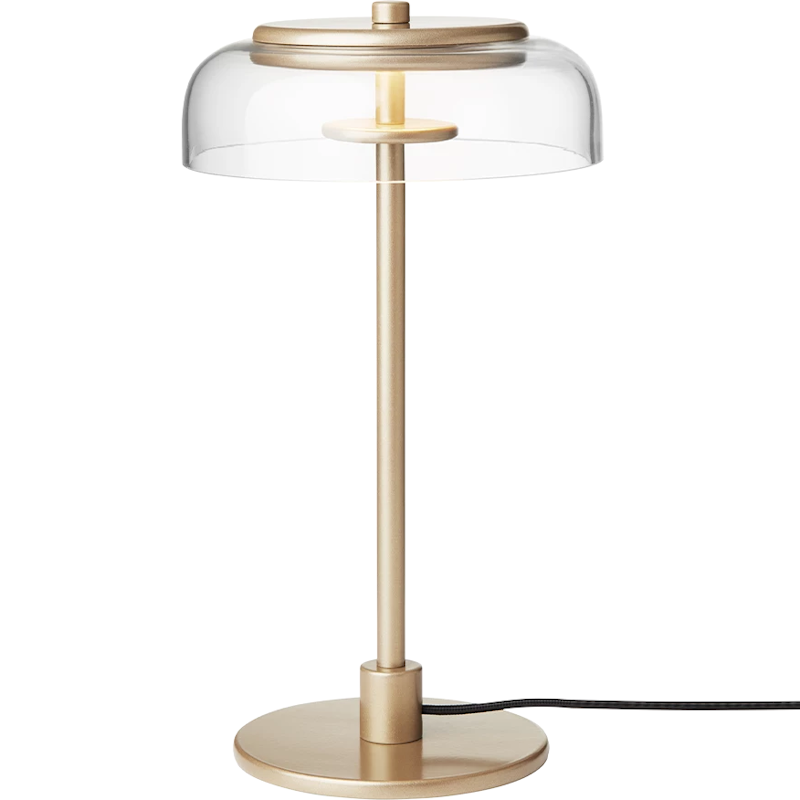 Blossi Bordslampa, Nordic Gold / Klar