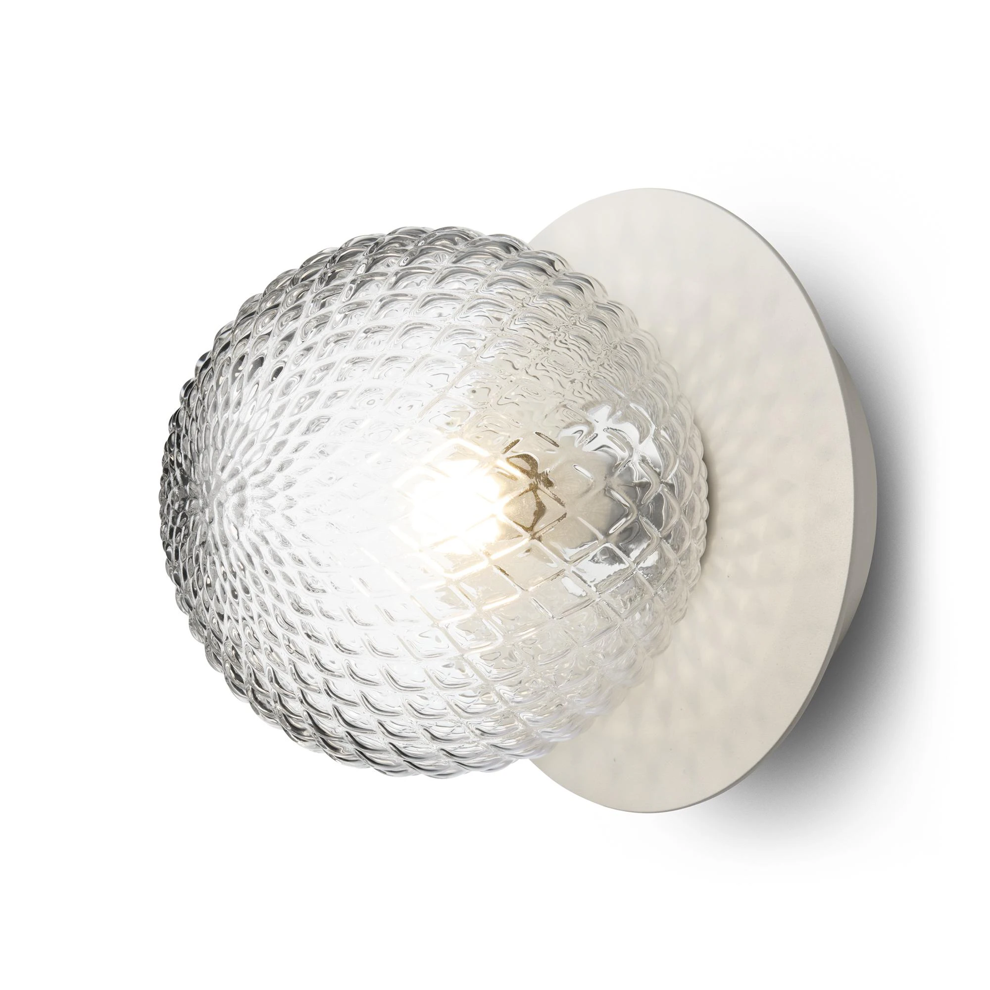 Nuura Liila 1 V&auml;gg-/taklampa Limited Edition S / Klar - Plafonder Glas Sand