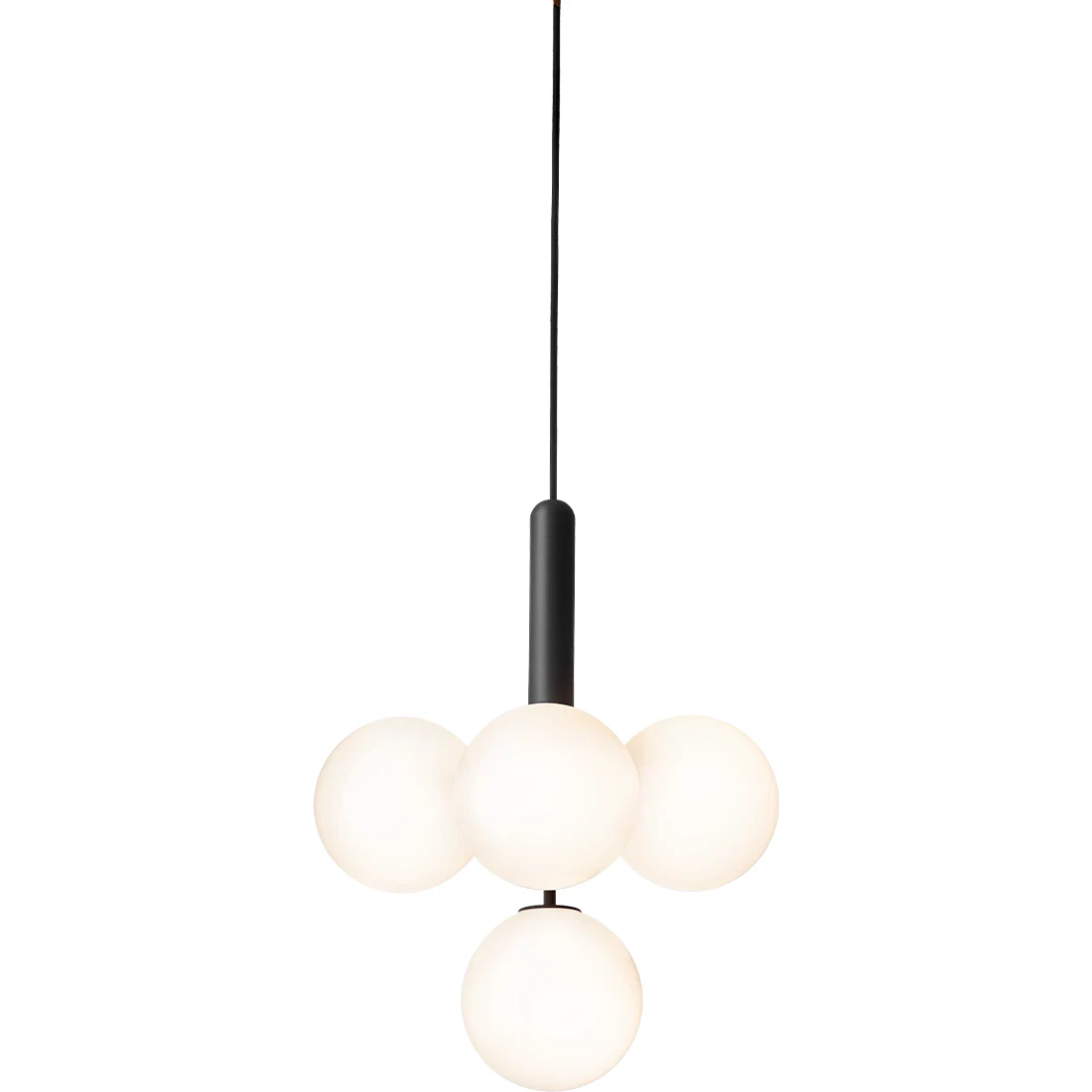 Nuura Miira 4 Ljuskrona / Opal - Ljuskronor & Takkronor Glas Rock Grey