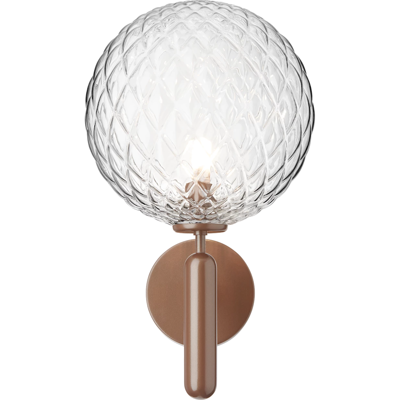 Miira Vägglampa Utomhus, Dark Bronze / Klar