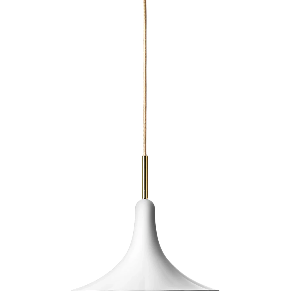 Nuura Petalii 1 Pendel 280 Mm / Mässing - Pendellampor Metall Vit