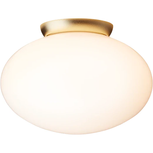 Nuura Rizzatto 301 Plafond / Opal - Plafonder Glas M&auml;ssing