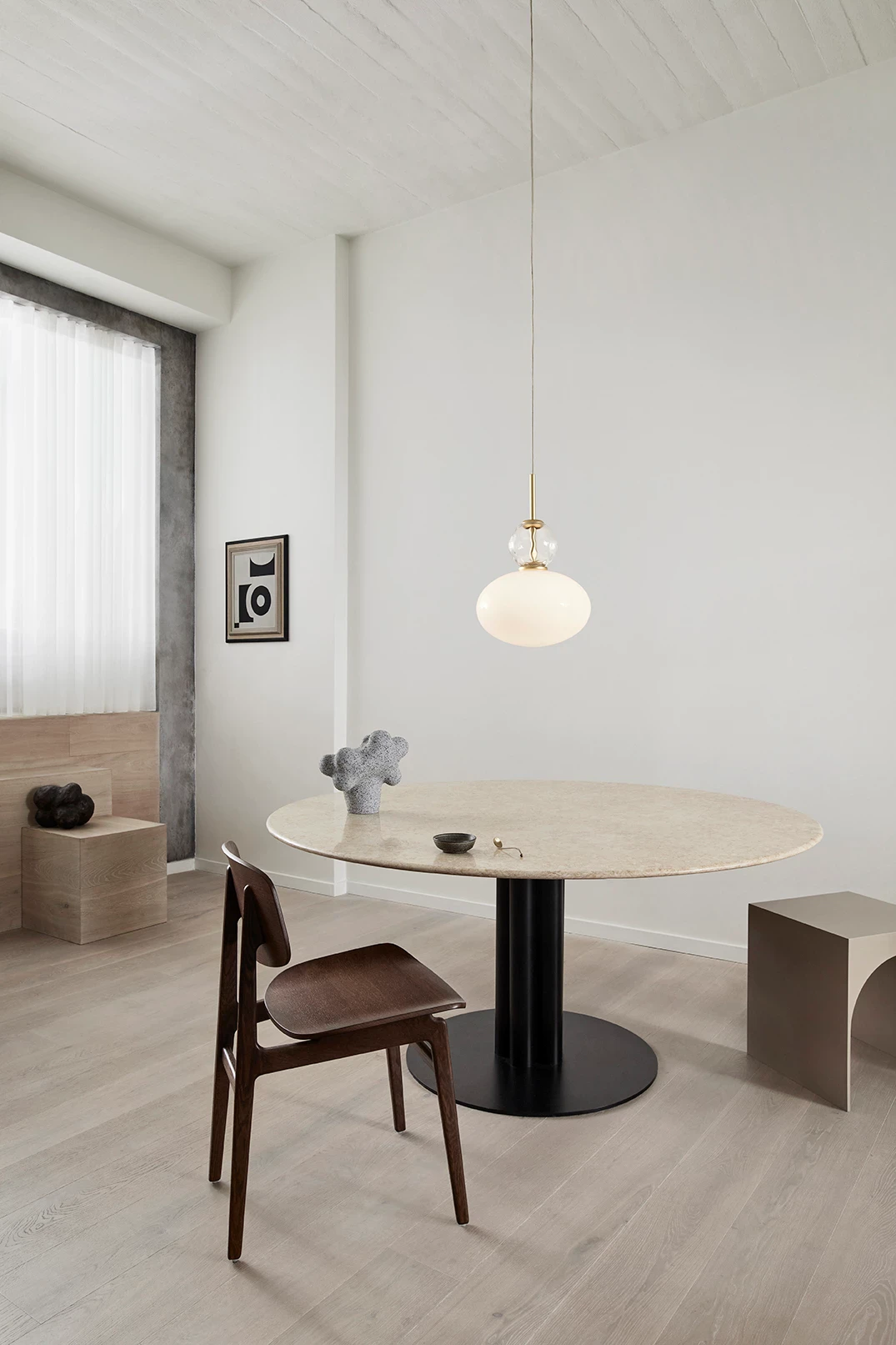 Nuura Rizzatto 32 Pendel / Opal, mässing från Nuura, bild 4