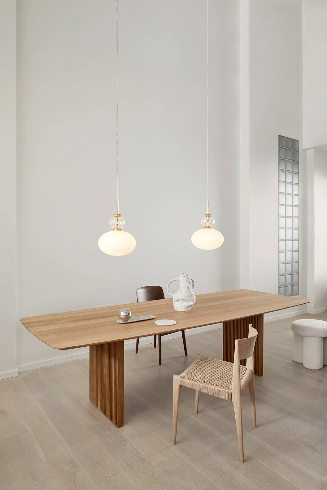 Nuura Rizzatto 32 Pendel / Opal, mässing från Nuura, bild 3