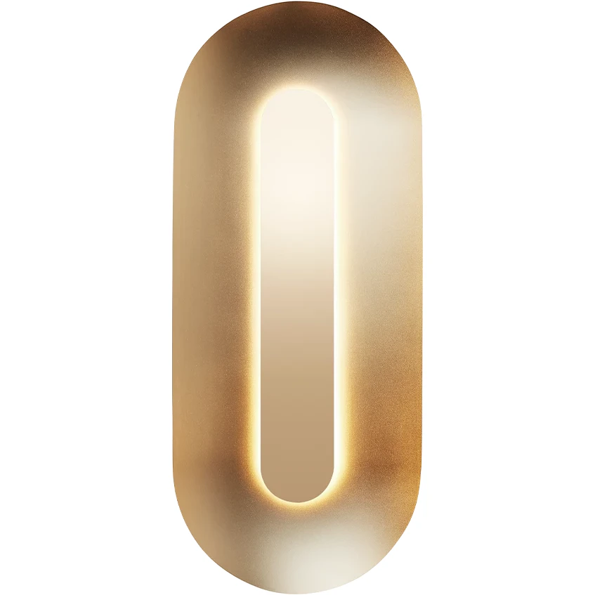 Nuura Sasi V&auml;gglampa 65 Cm - V&auml;gglampor Metall M&auml;ssing