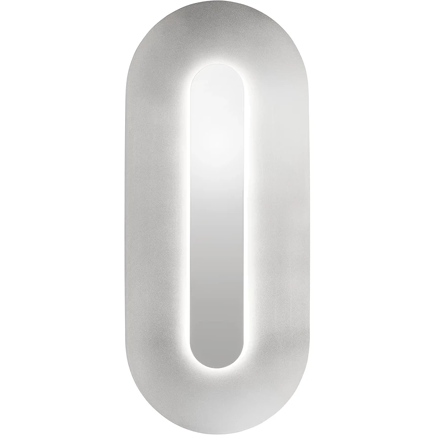 Nuura Sasi Vägglampa 65 Cm - Vägglampor Metall Silver