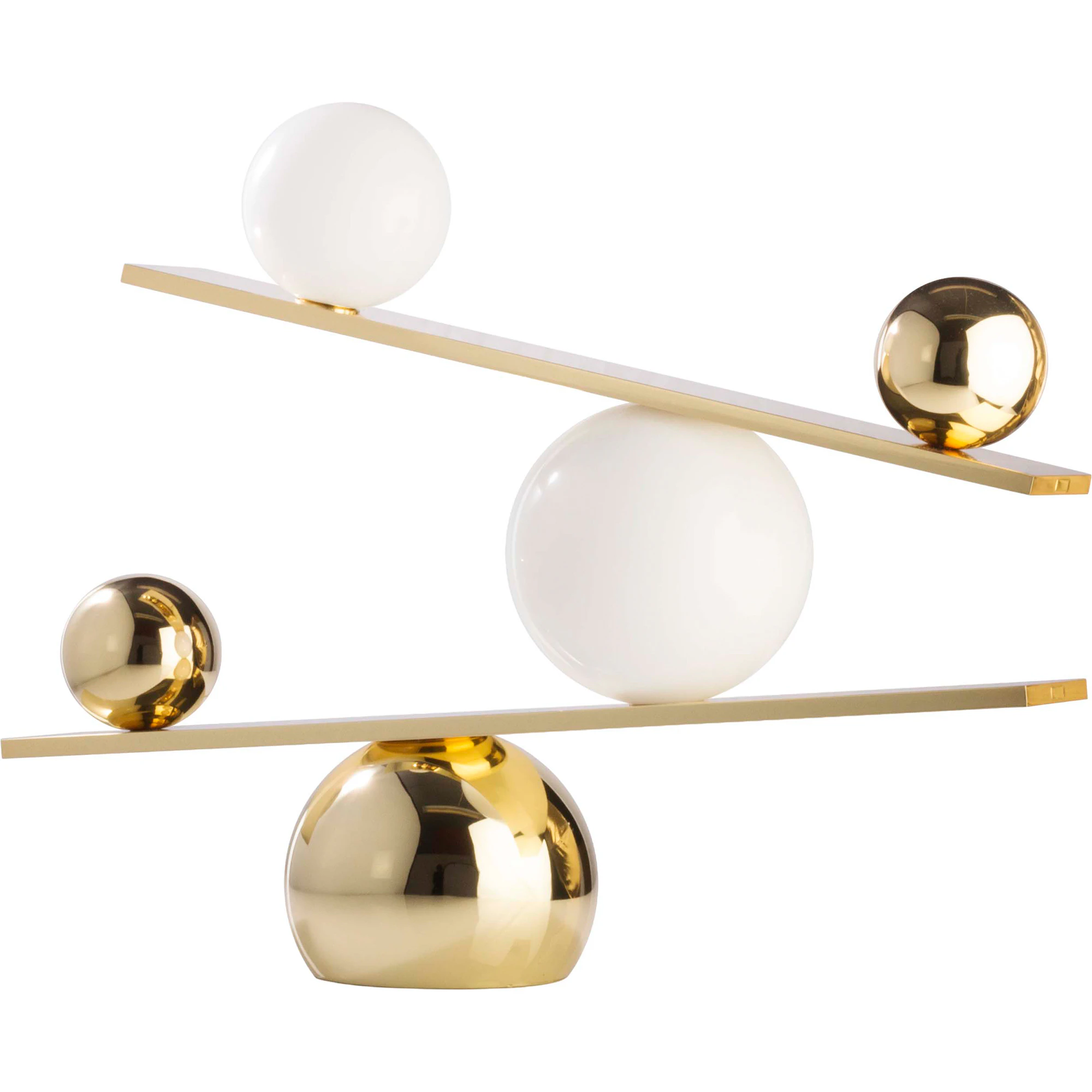 Oblure Balance Bordslampa - Bordslampor Metall M&auml;ssing