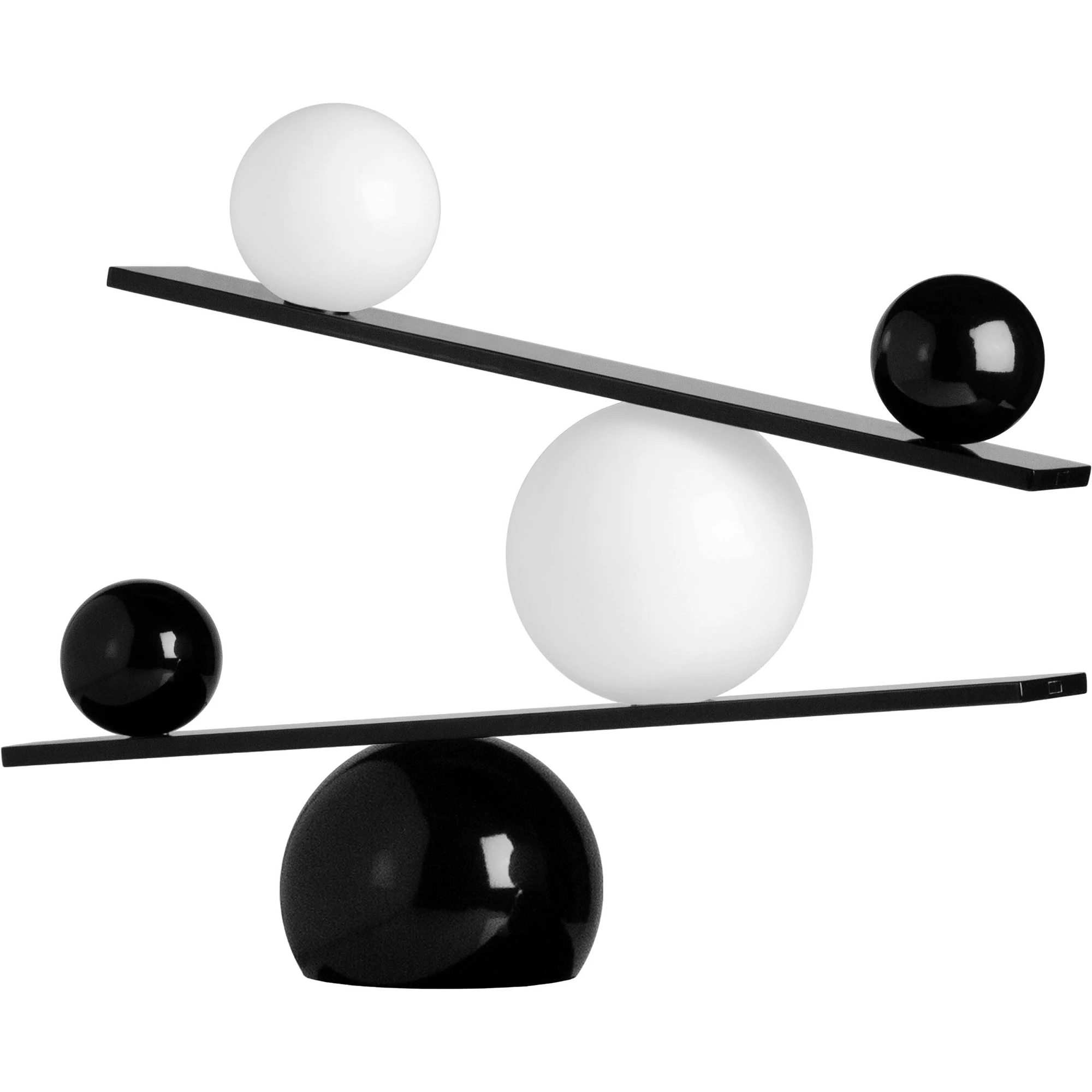 Oblure Balance Bordslampa - Bordslampor Metall Svart