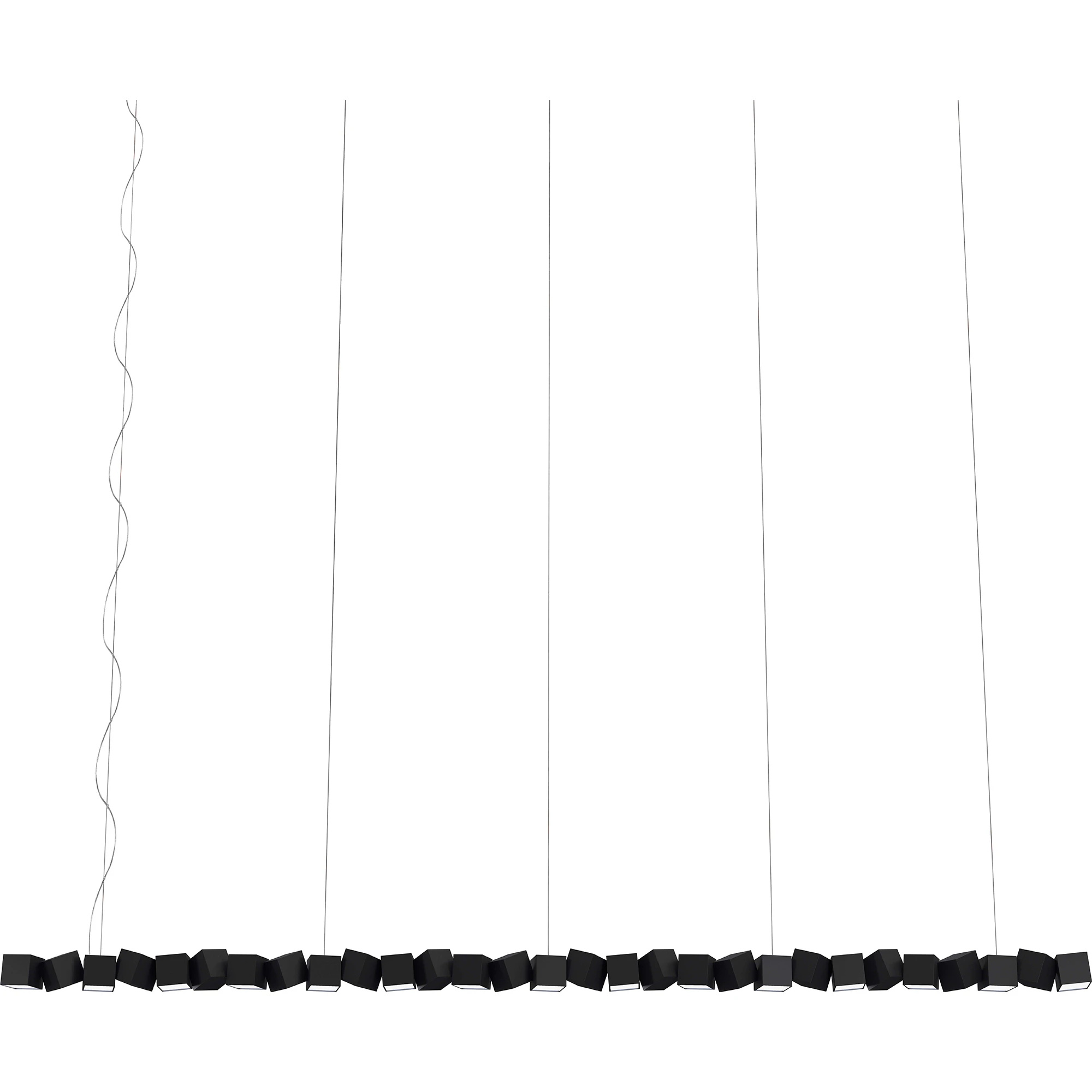 Oblure Blockchain 29 Pendel - Pendellampor Akryl Svart