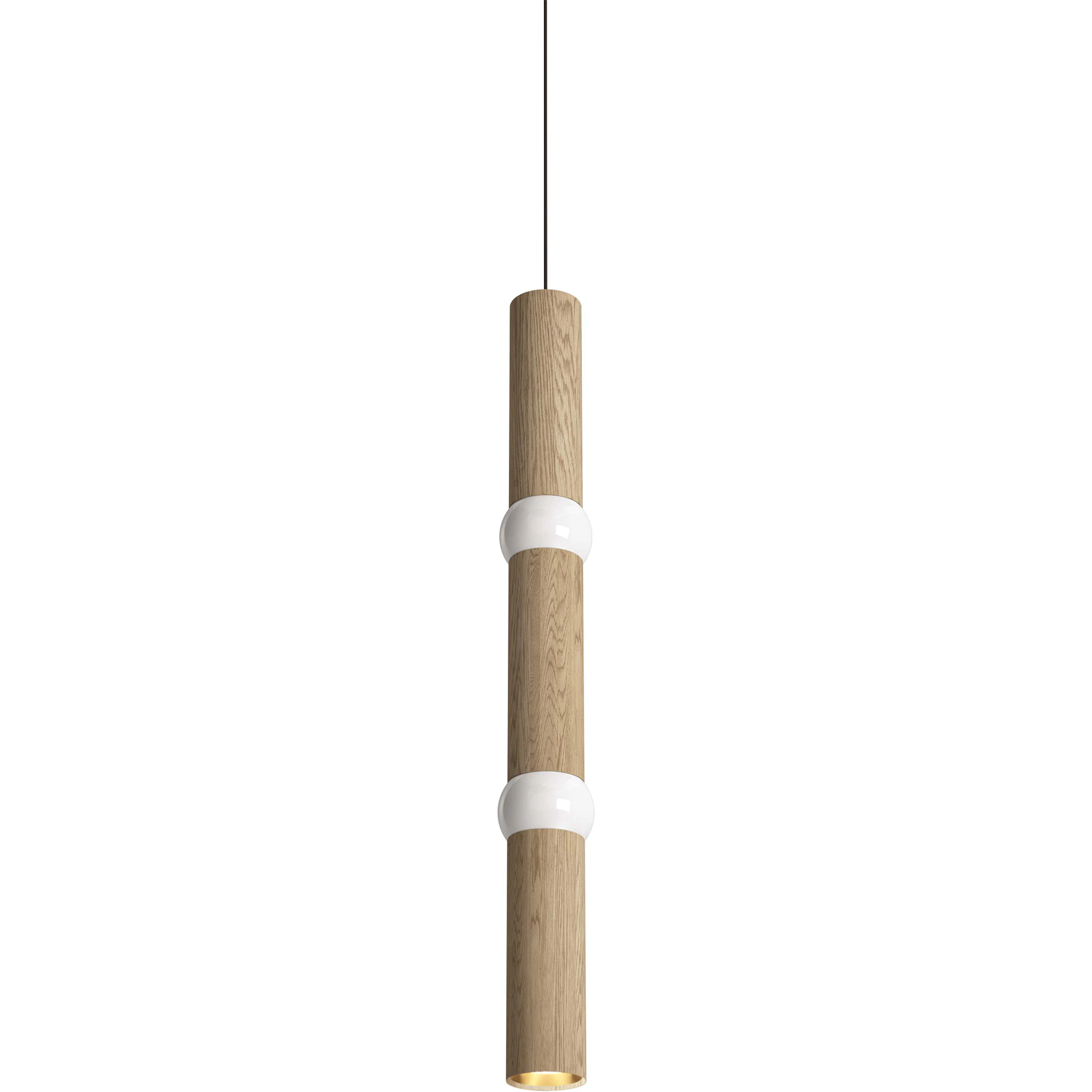 Oblure Lightbone Pendel Stor - Pendellampor Massiv Ek Naturlig Ek