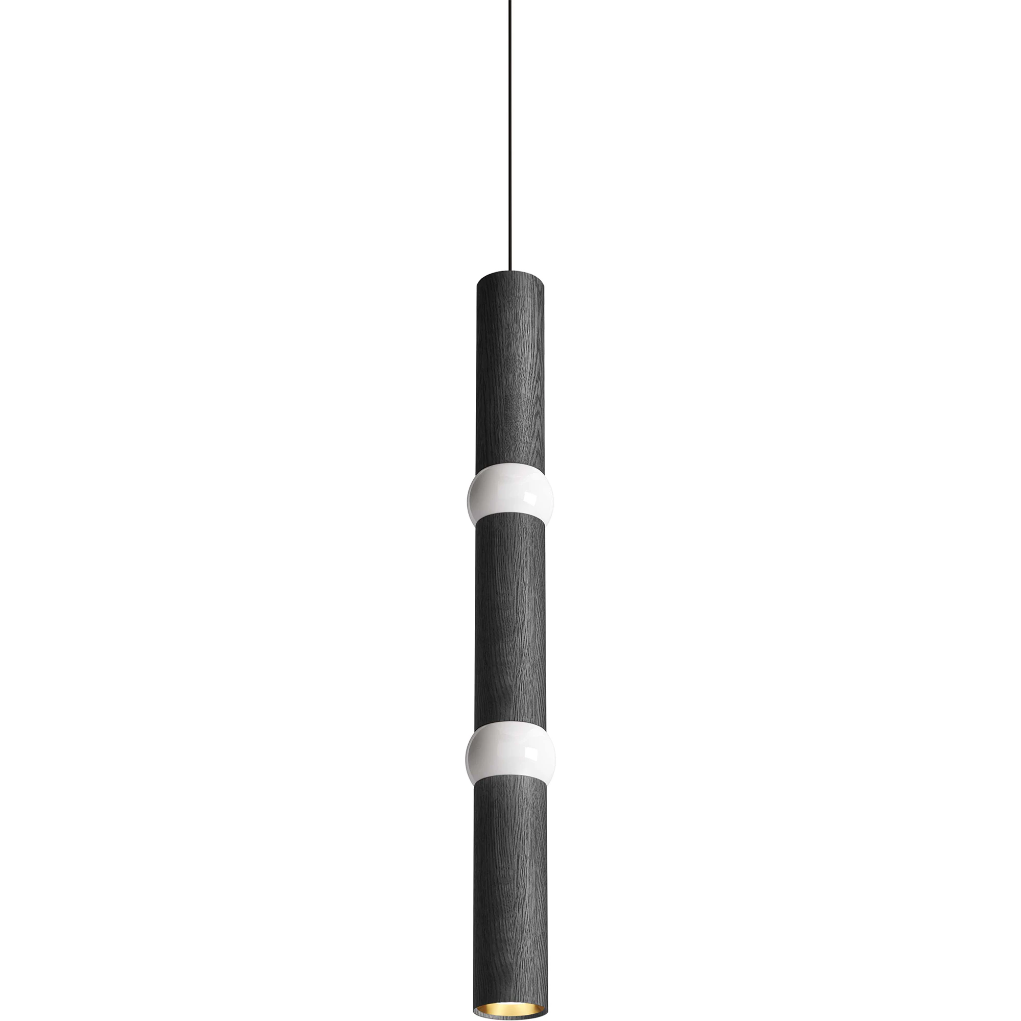 Oblure Lightbone Pendel Stor Black Oak - Pendellampor Massiv Ek Svart Ek