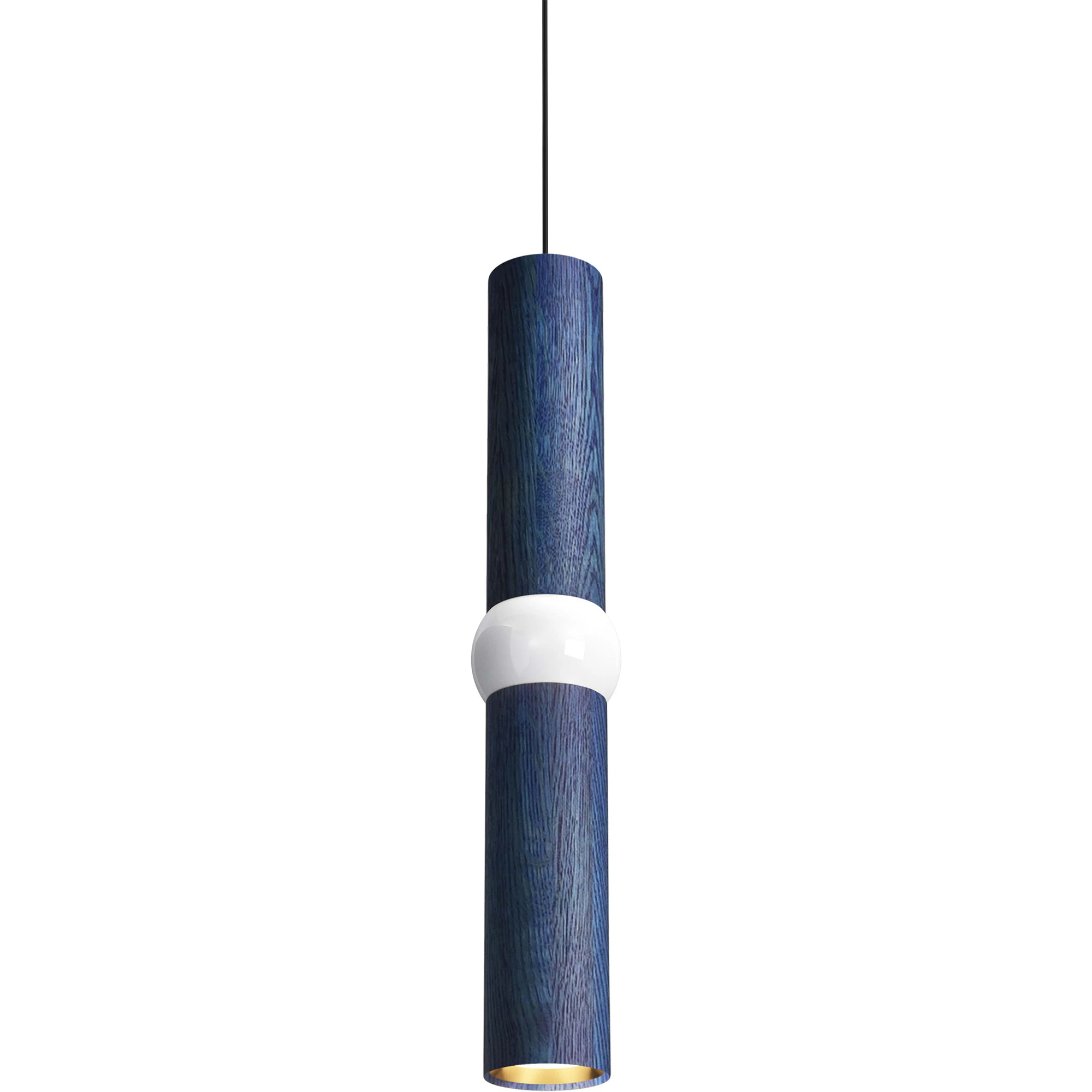 Oblure Lightbone Pendel Medium - Pendellampor Massiv Ek Blå Ek