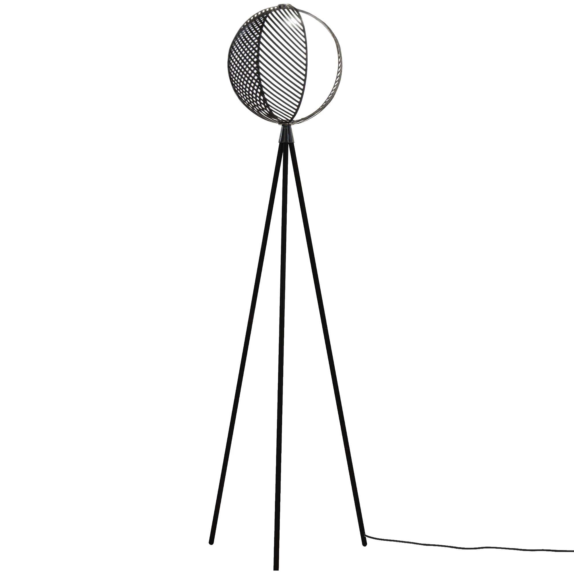 Oblure Mondo Golvlampa Stor - Golvlampor Metall Svart