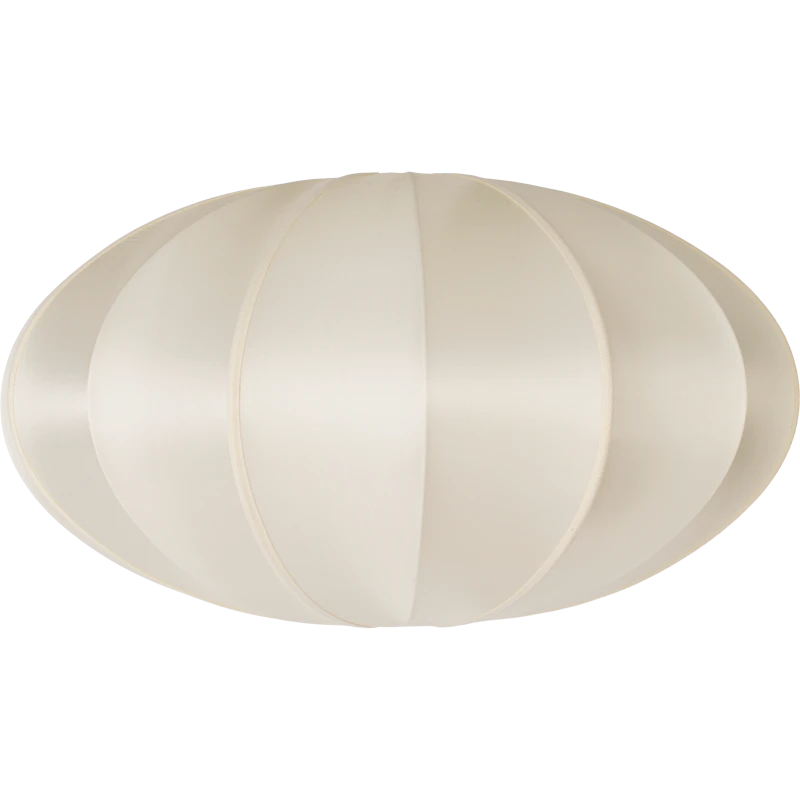 Indochina Lampskärm Pumpkin, Raw White