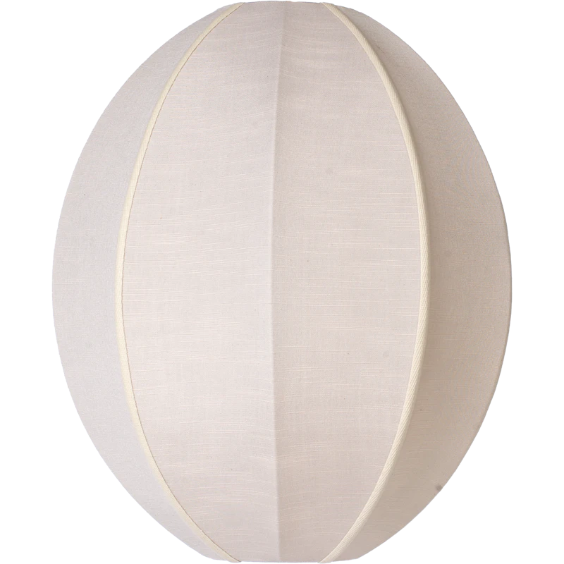 Indochina Lampskärm Oval Liten, Sand