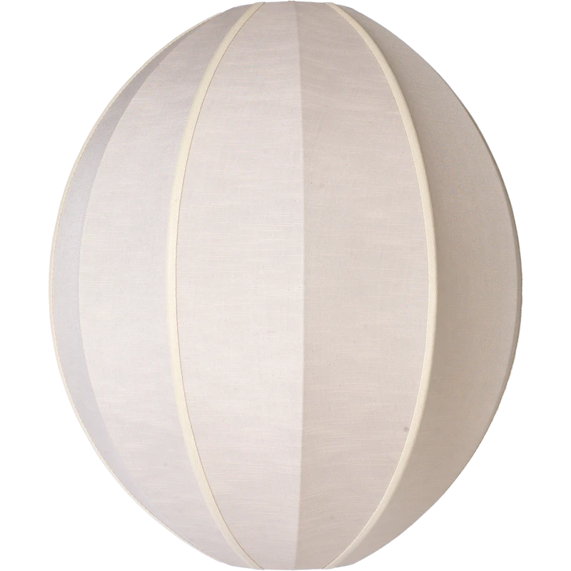 Indochina Lampskärm Oval Stor, Sand