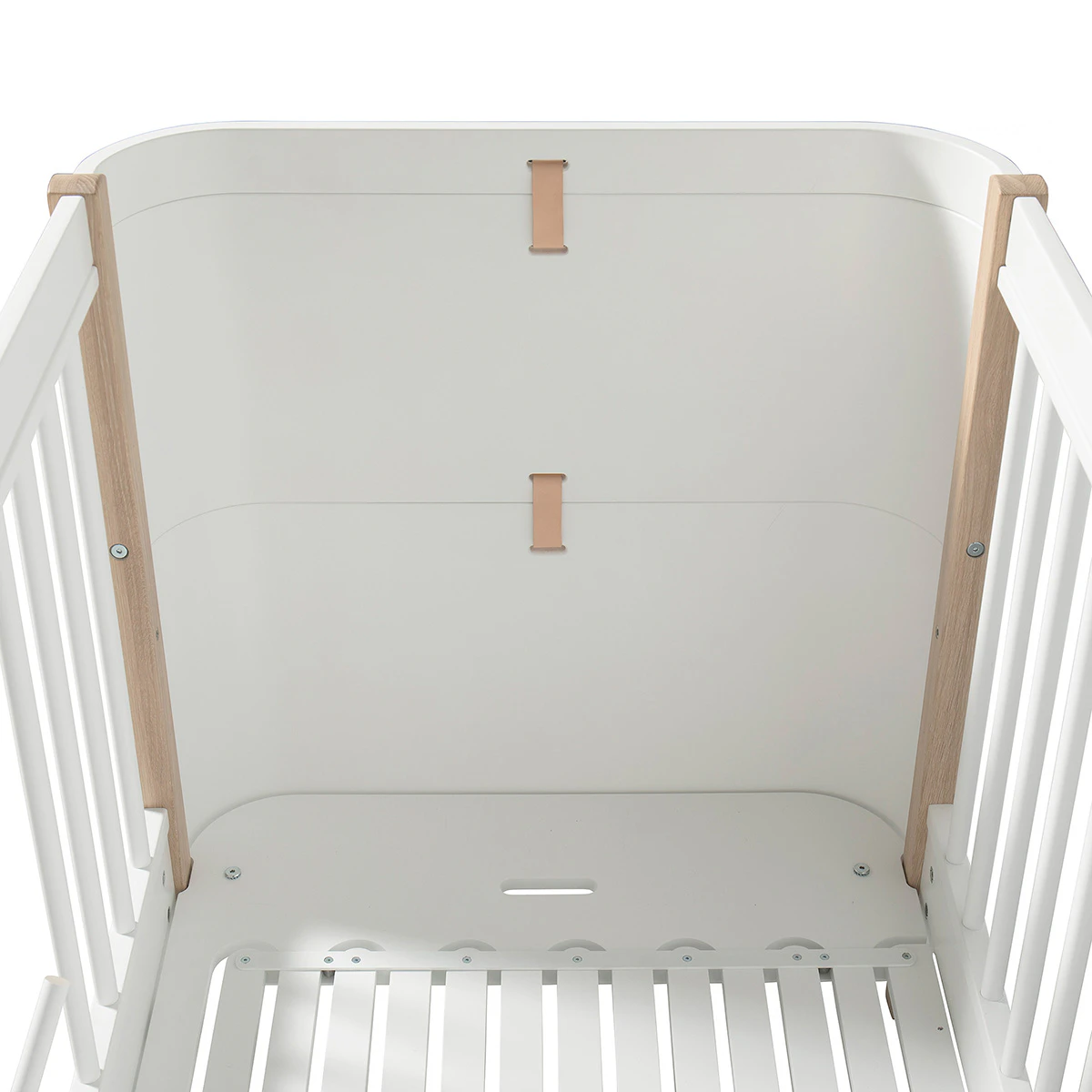 Oliver Furniture Wood Mini+ Cot Säng Inkl. Junior Kit /ek, vit från Oliver Furniture, bild 5